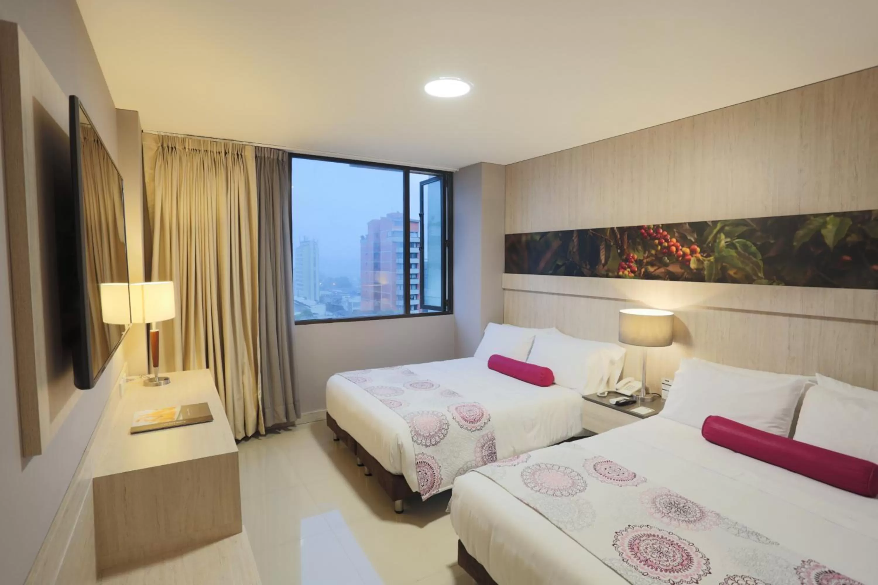 Bed in Hotel Soratama