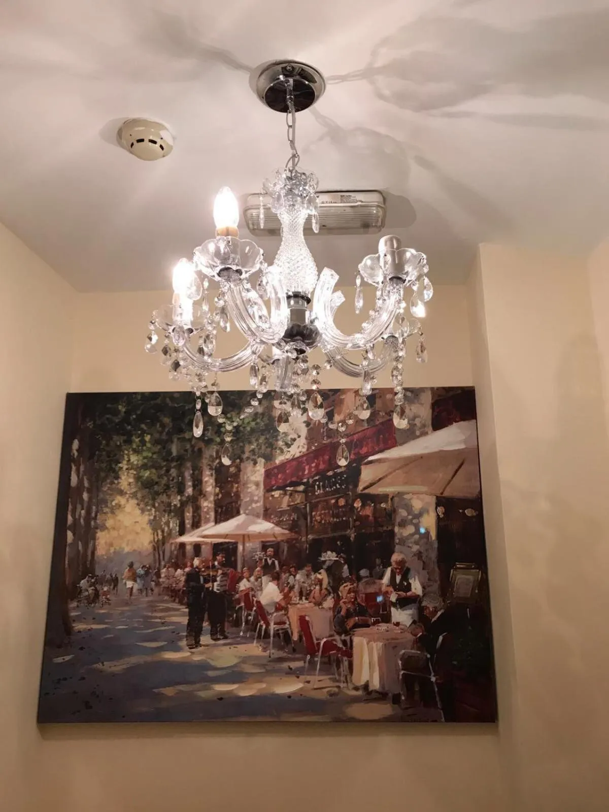 Decorative detail in Eurobar & Hotel