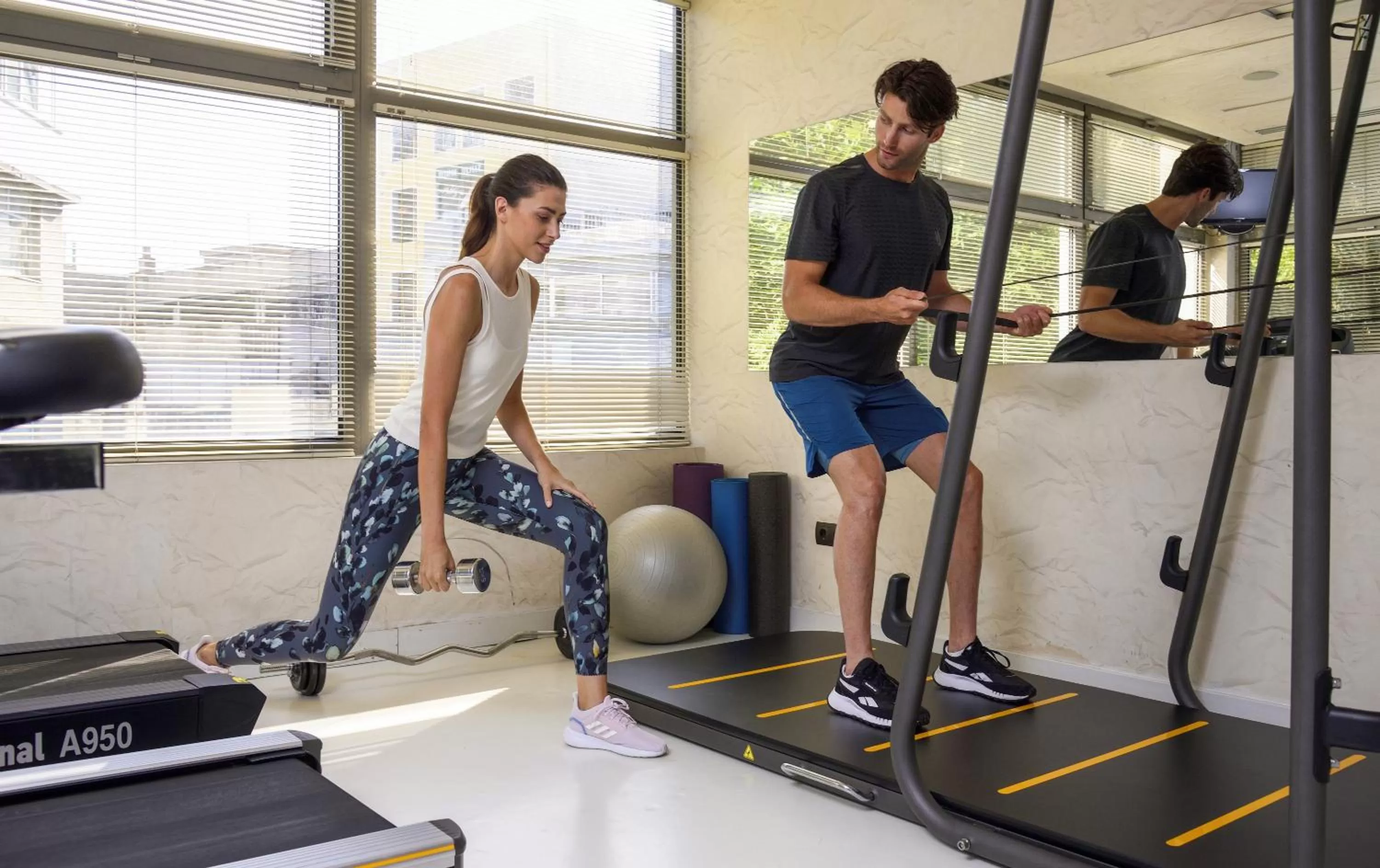 Fitness centre/facilities in Anatolia Hotel