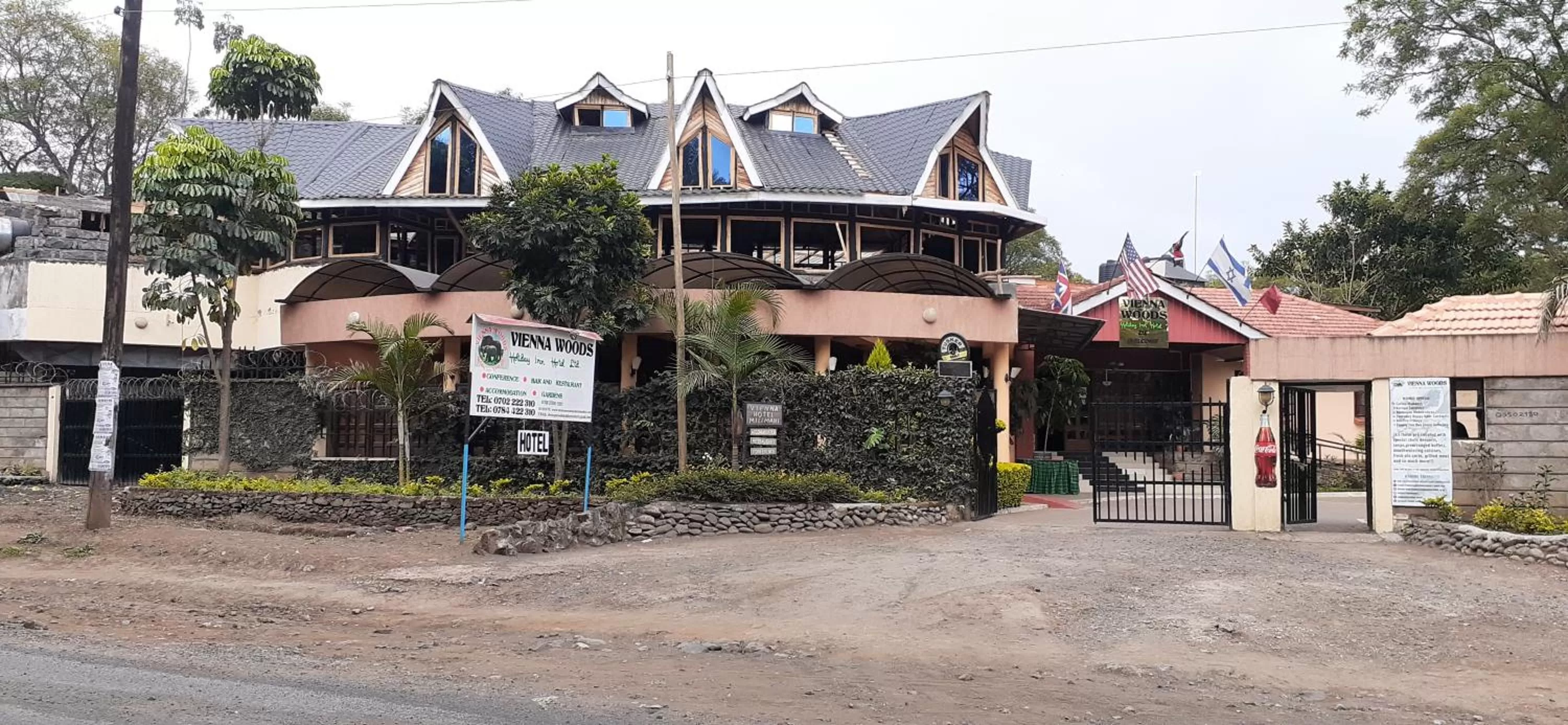Property Building in Vienna Woods Hotel Nakuru