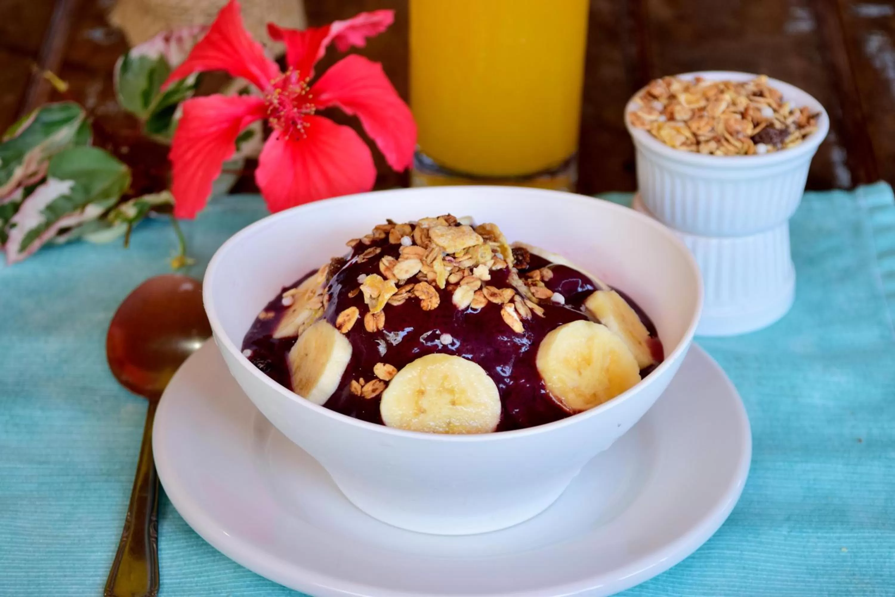 Breakfast, Food in Pousada da Rosa