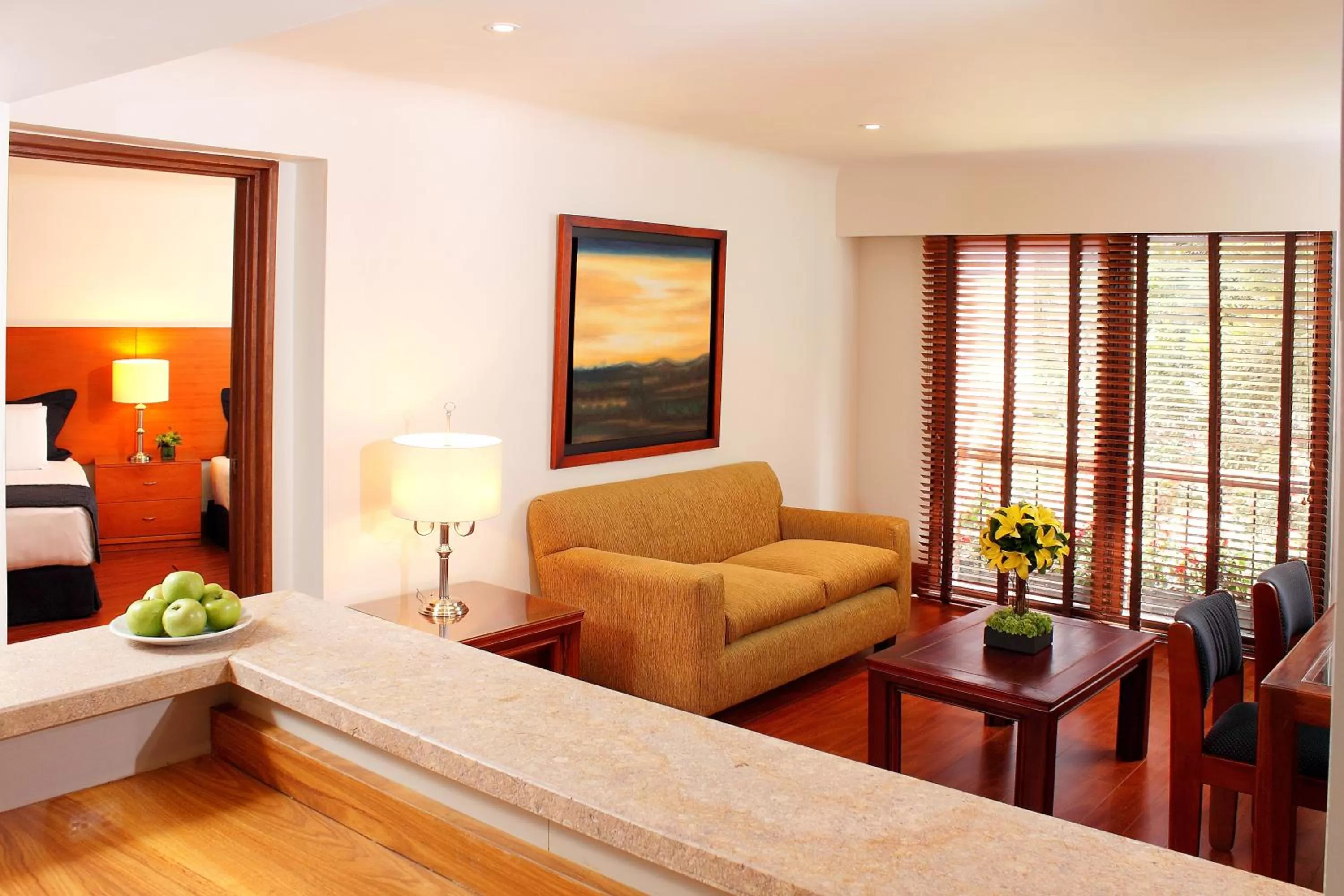 Living room, Bed in Estelar Apartamentos Bogotá - La Fontana