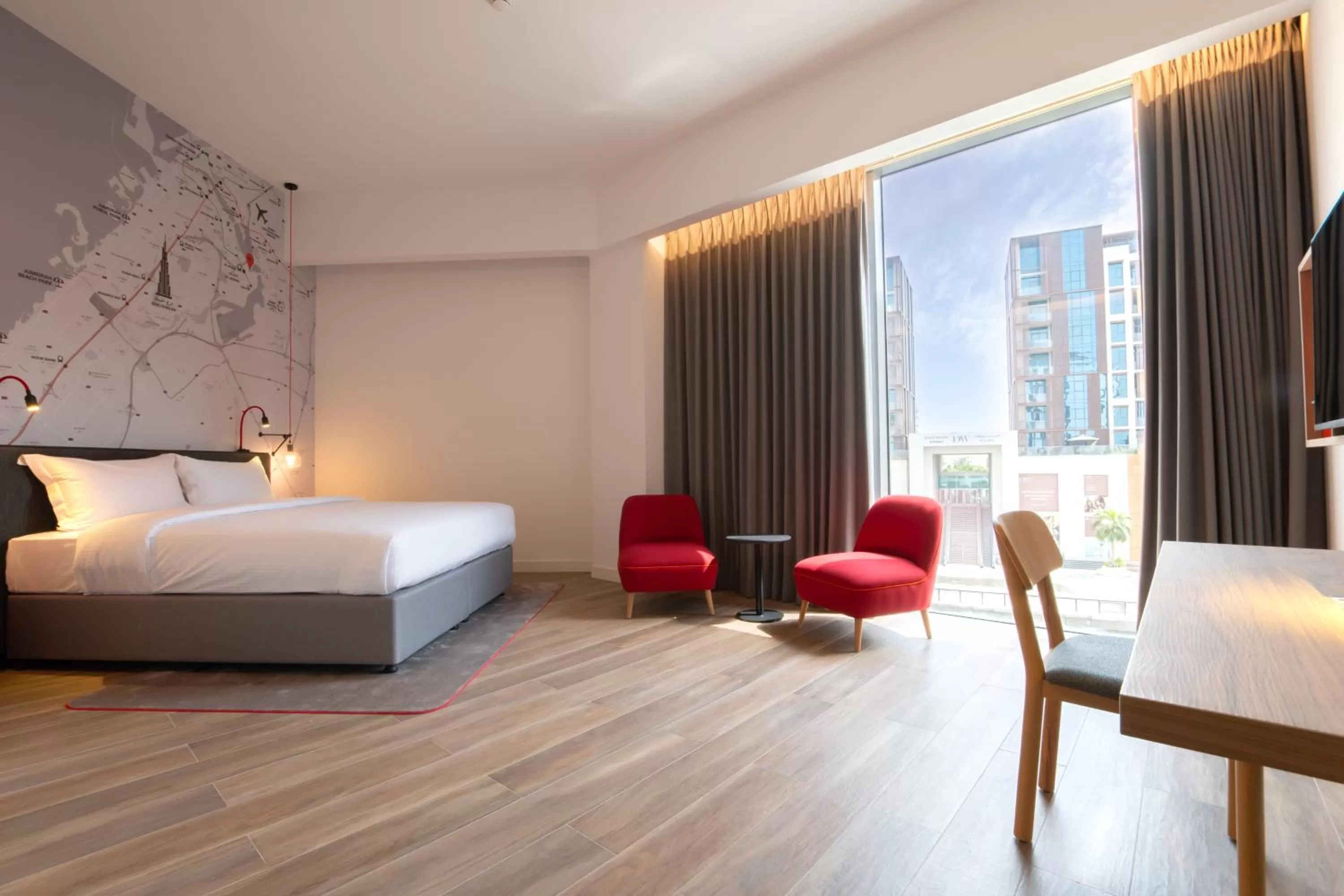 Bedroom, Bed in IntercityHotel Dubai Jaddaf Waterfront