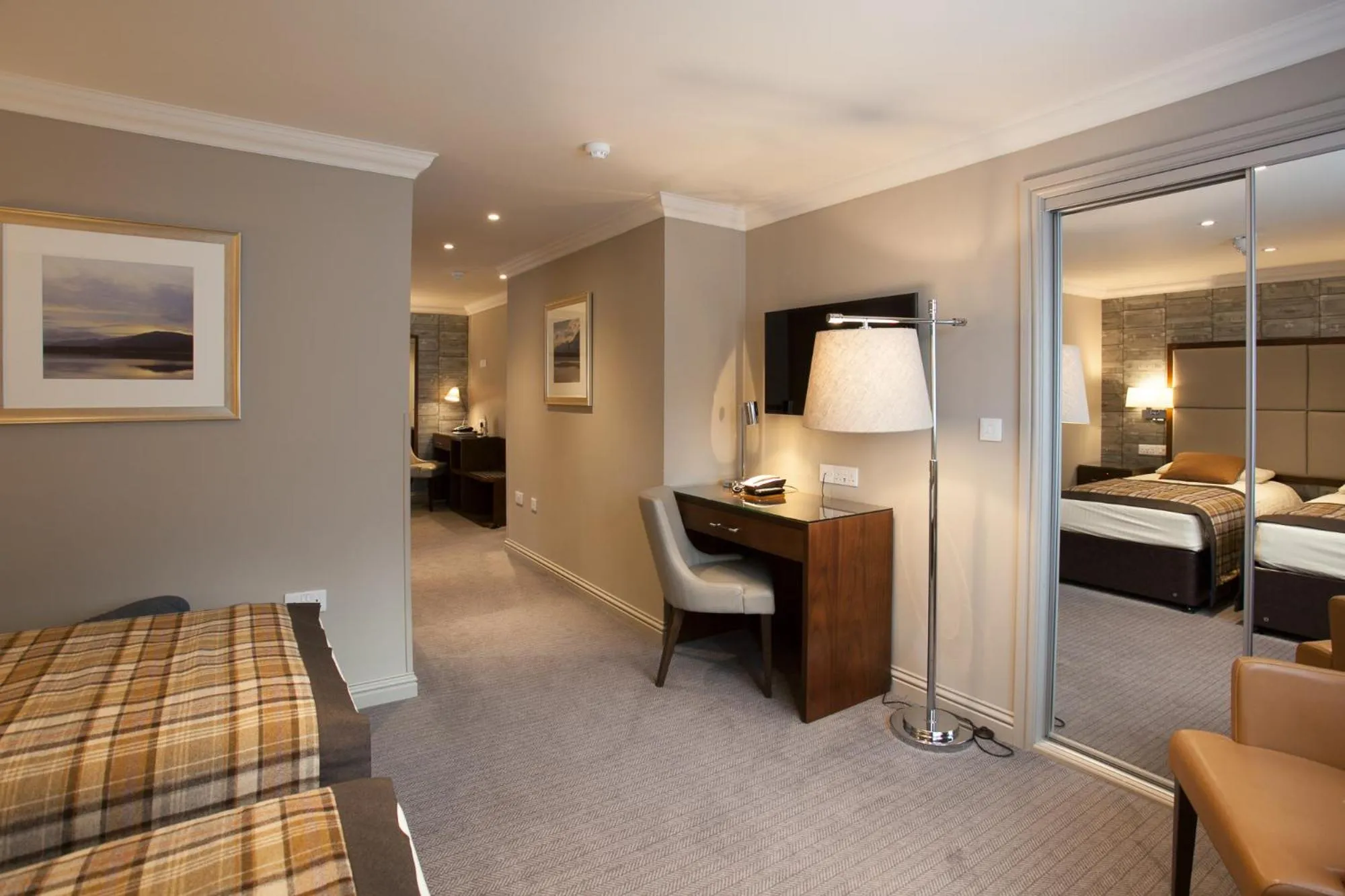 Bed in Cruachan Hotel