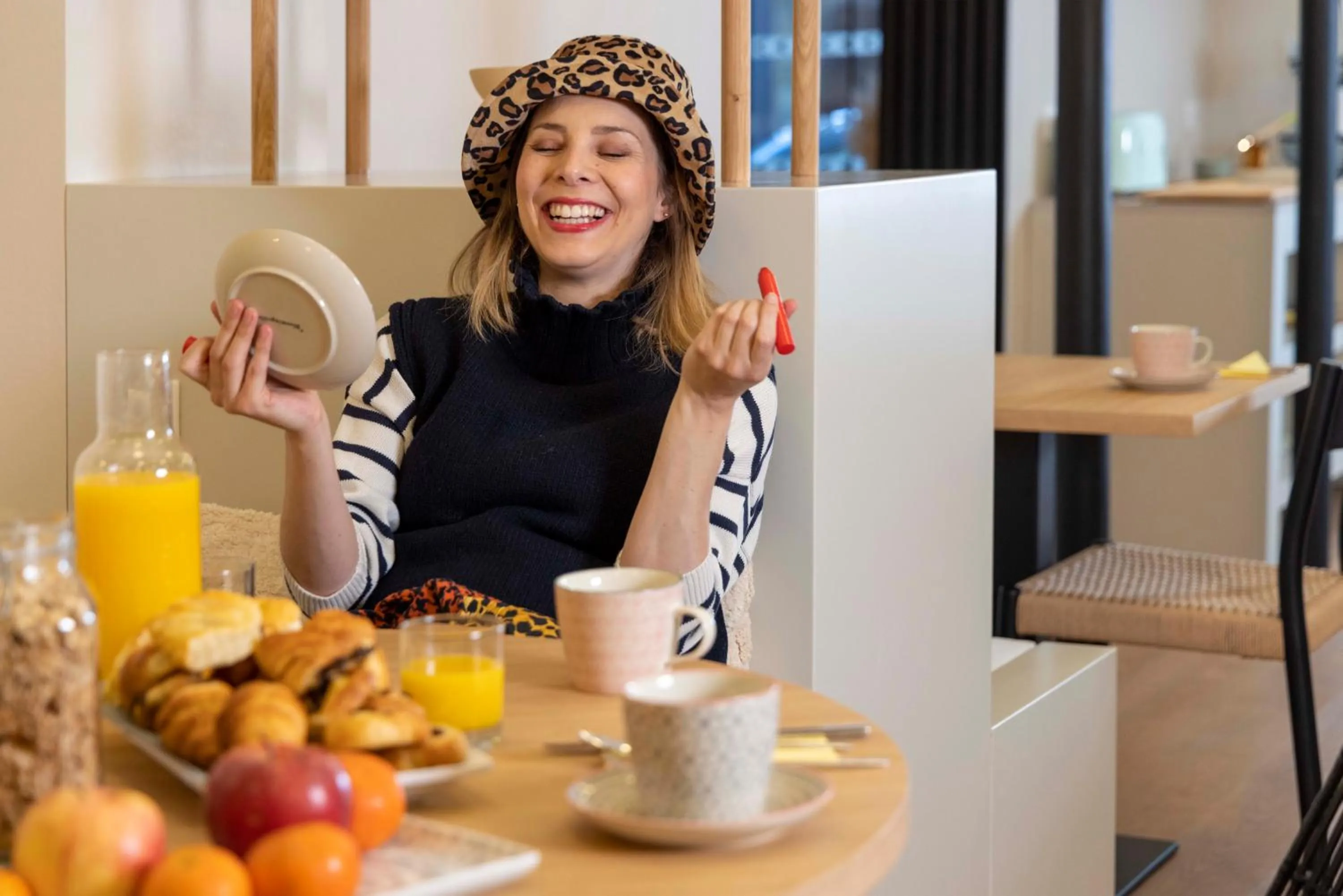 Breakfast in Hôtel Joe M