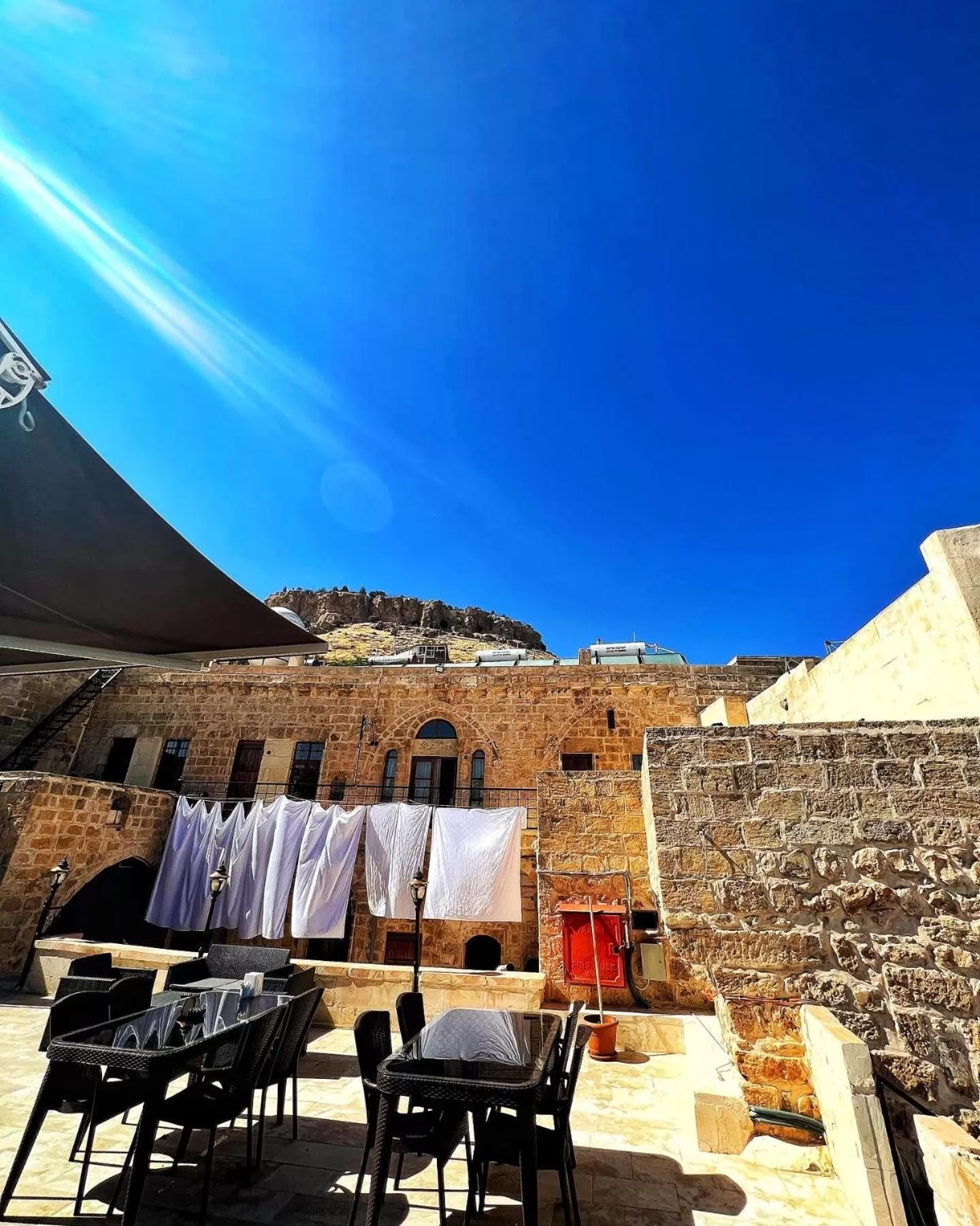 Patio in Fairouz Konak Otel