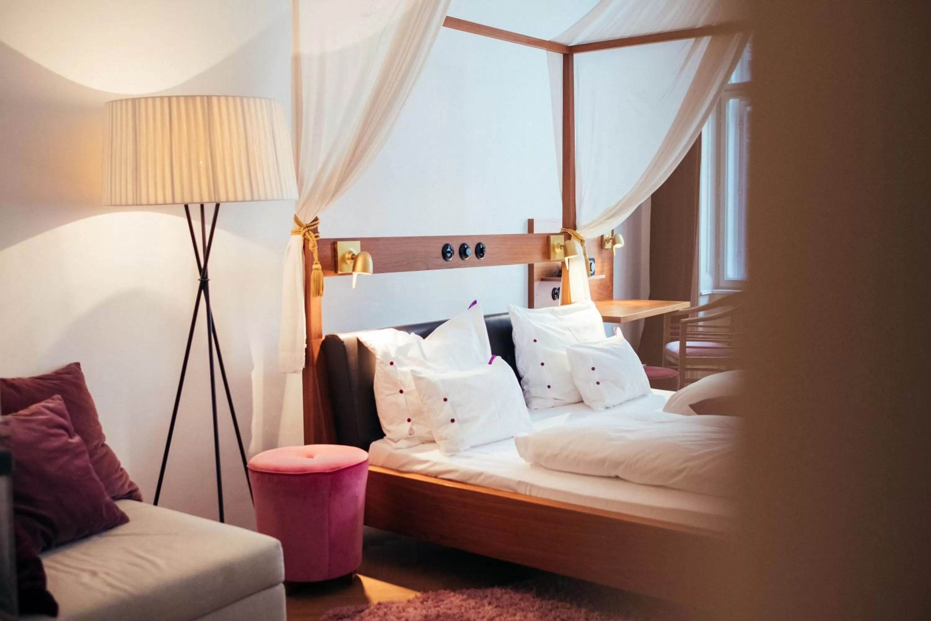 Bedroom, Bed in Buxbaum Beletage Design & Boutique Hotel