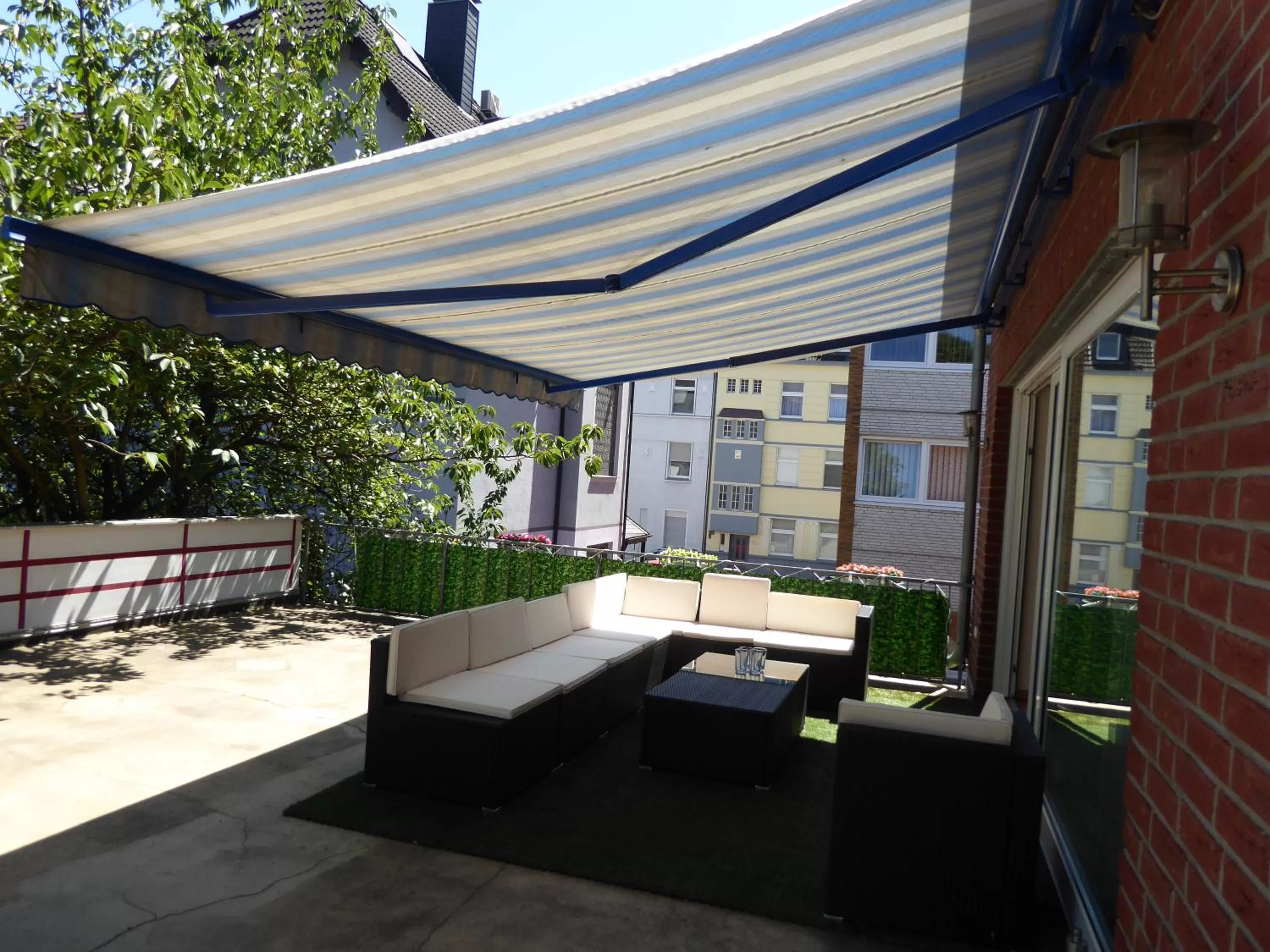 Balcony/Terrace in Hotel Am Sportpark