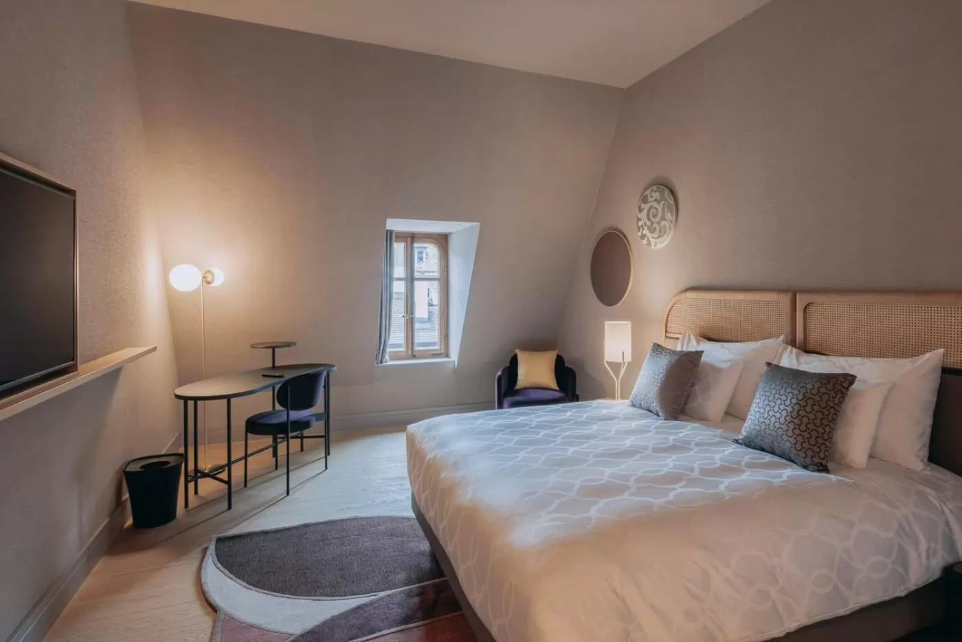 Bedroom, Bed in Hotel Märthof Basel