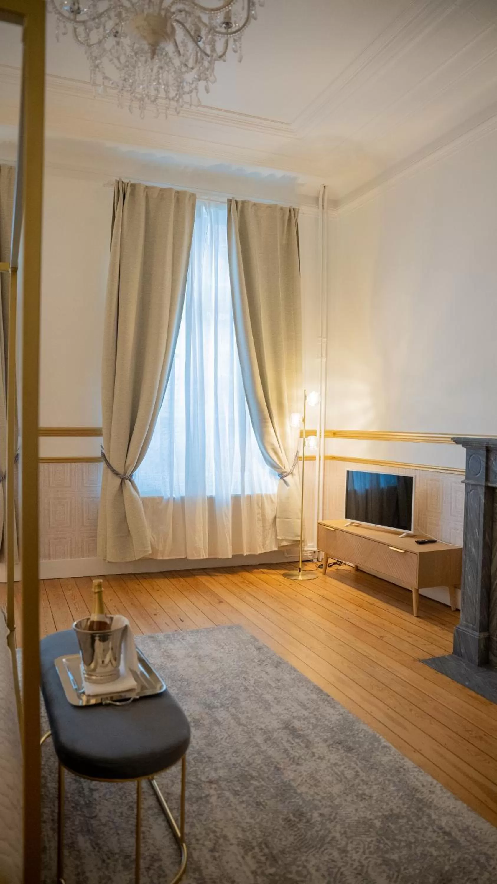 TV and multimedia, Seating Area in Hotel de Maître de Vaughan