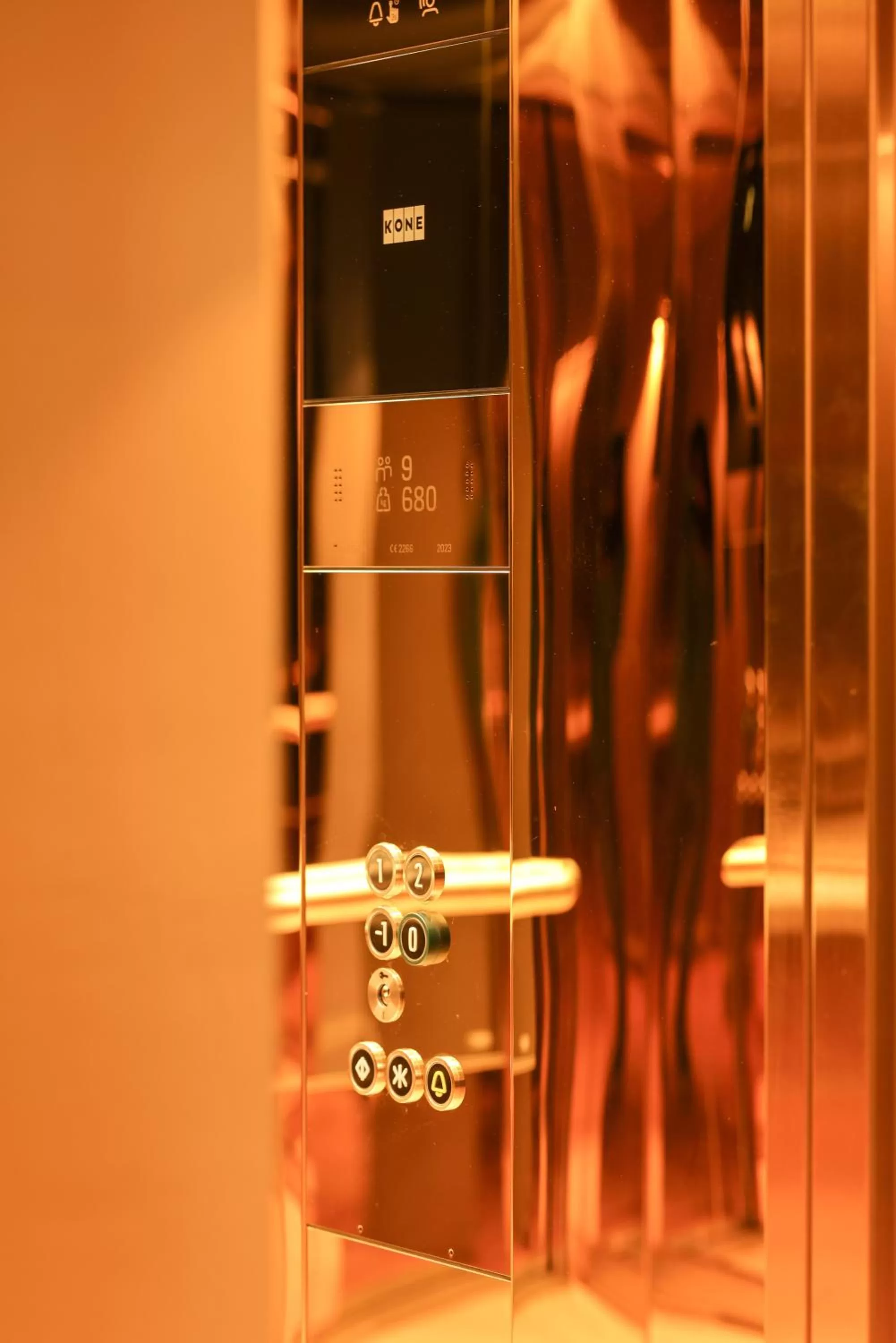 elevator in Mimosa Hotel