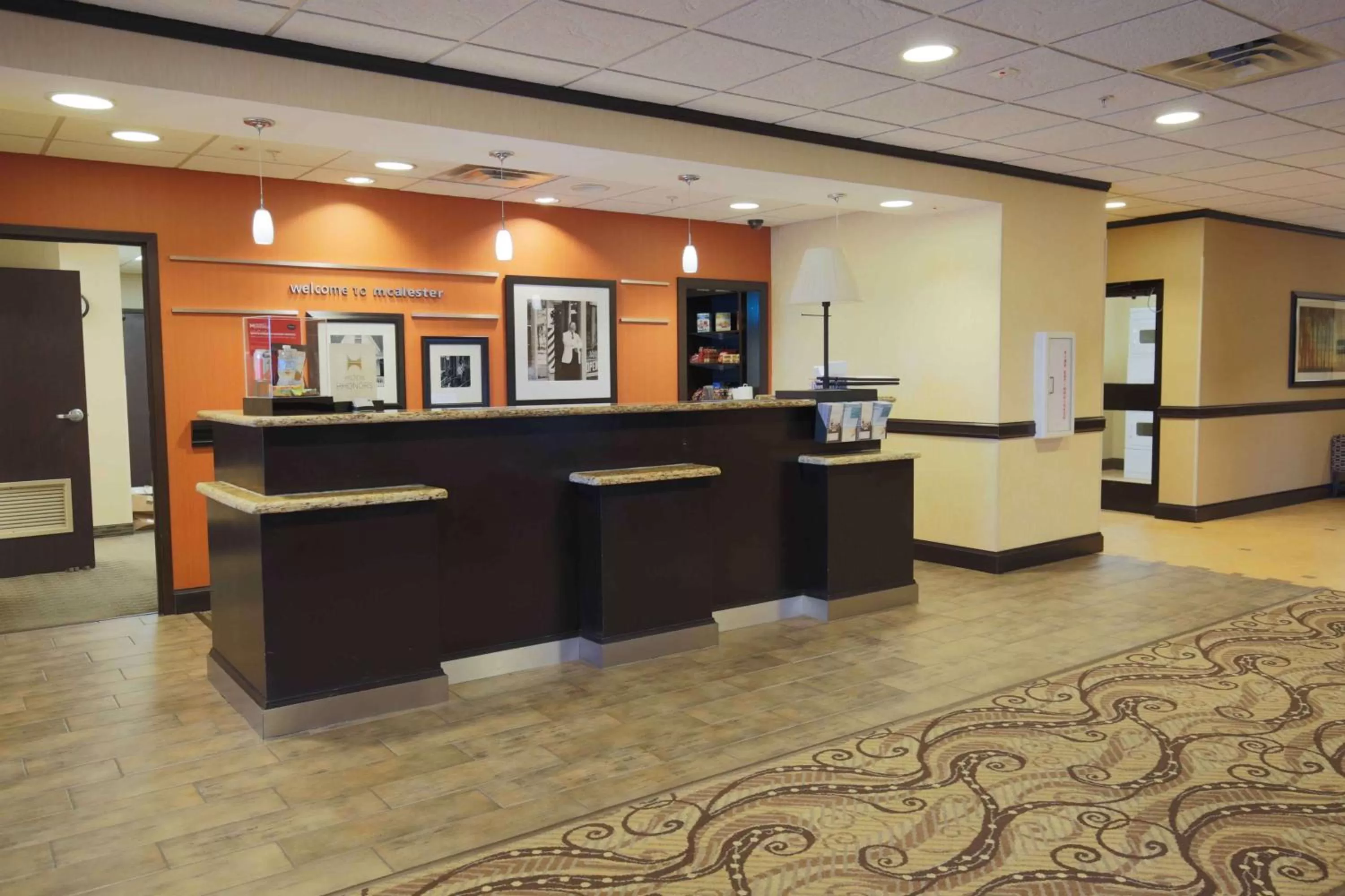 Lobby or reception in Hampton Inn & Suites McAlester