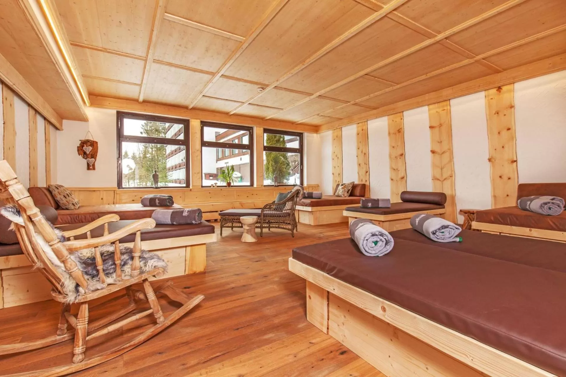Spa and wellness centre/facilities in Appartementhaus Dachsteinblick