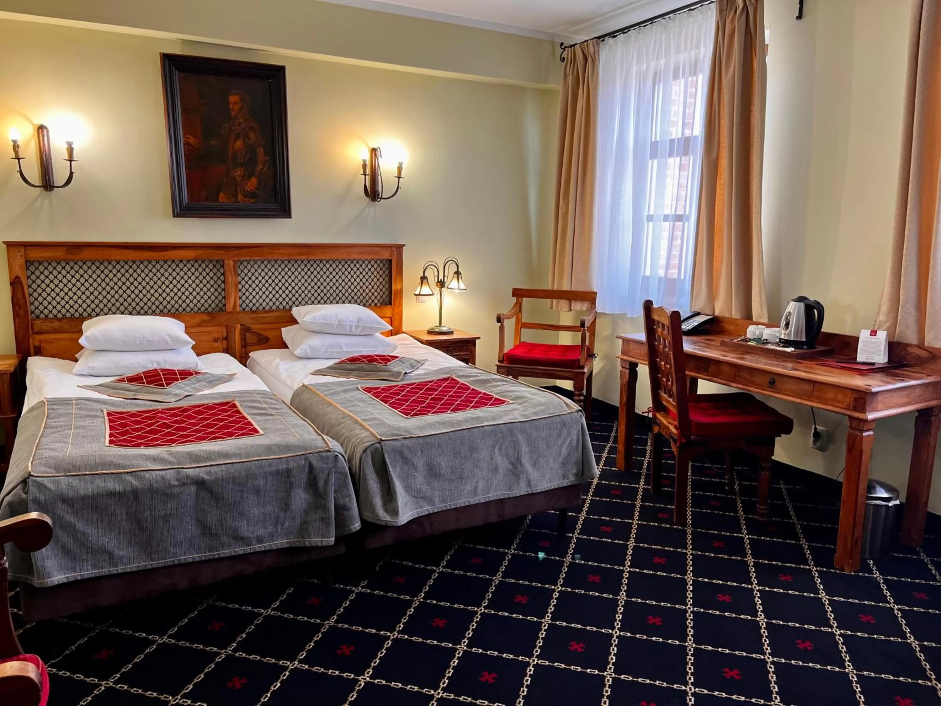 Photo of the whole room, Bed in Hotel Zamek Ryn