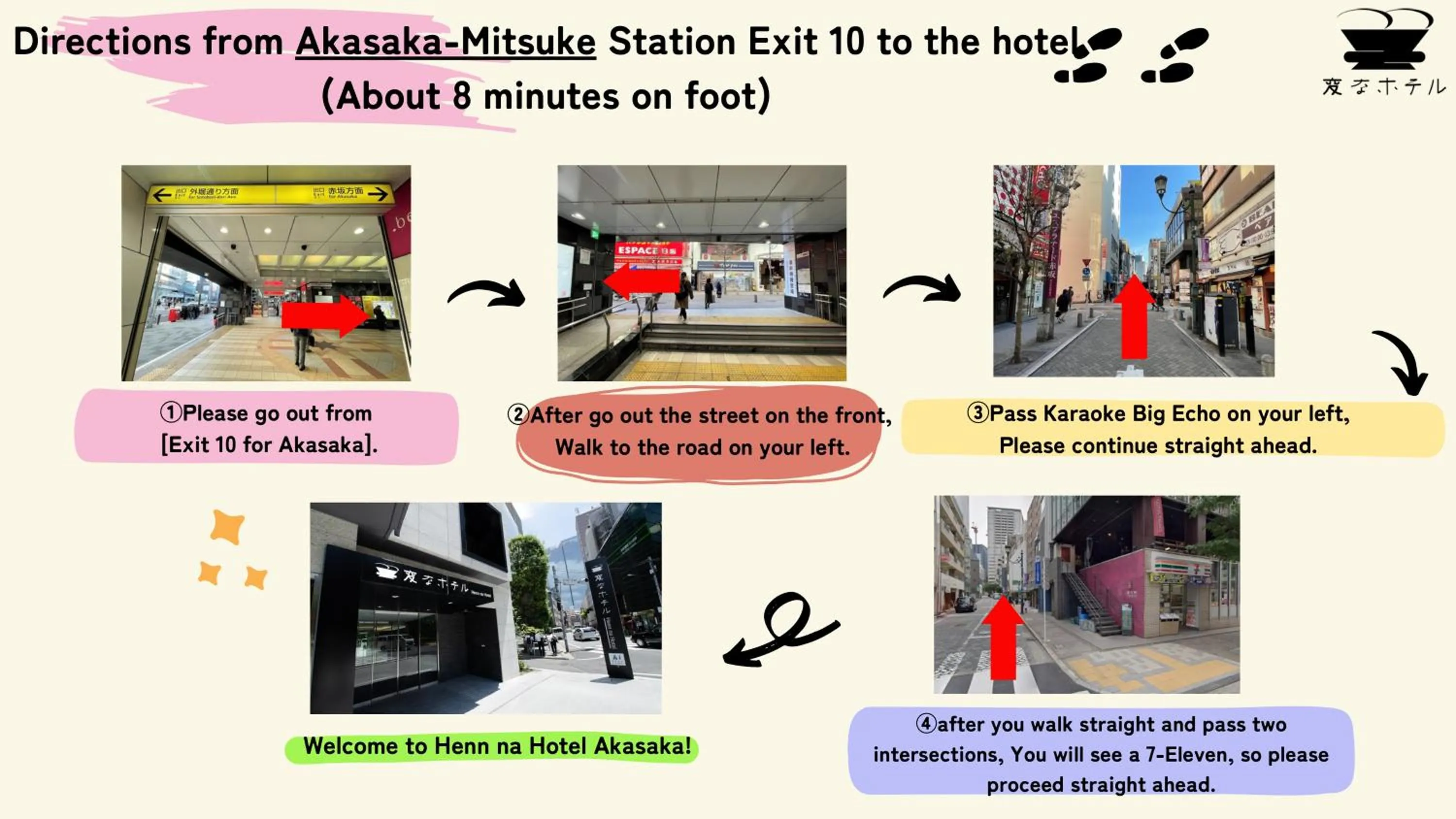 Off site in Henn na Hotel Tokyo Akasaka