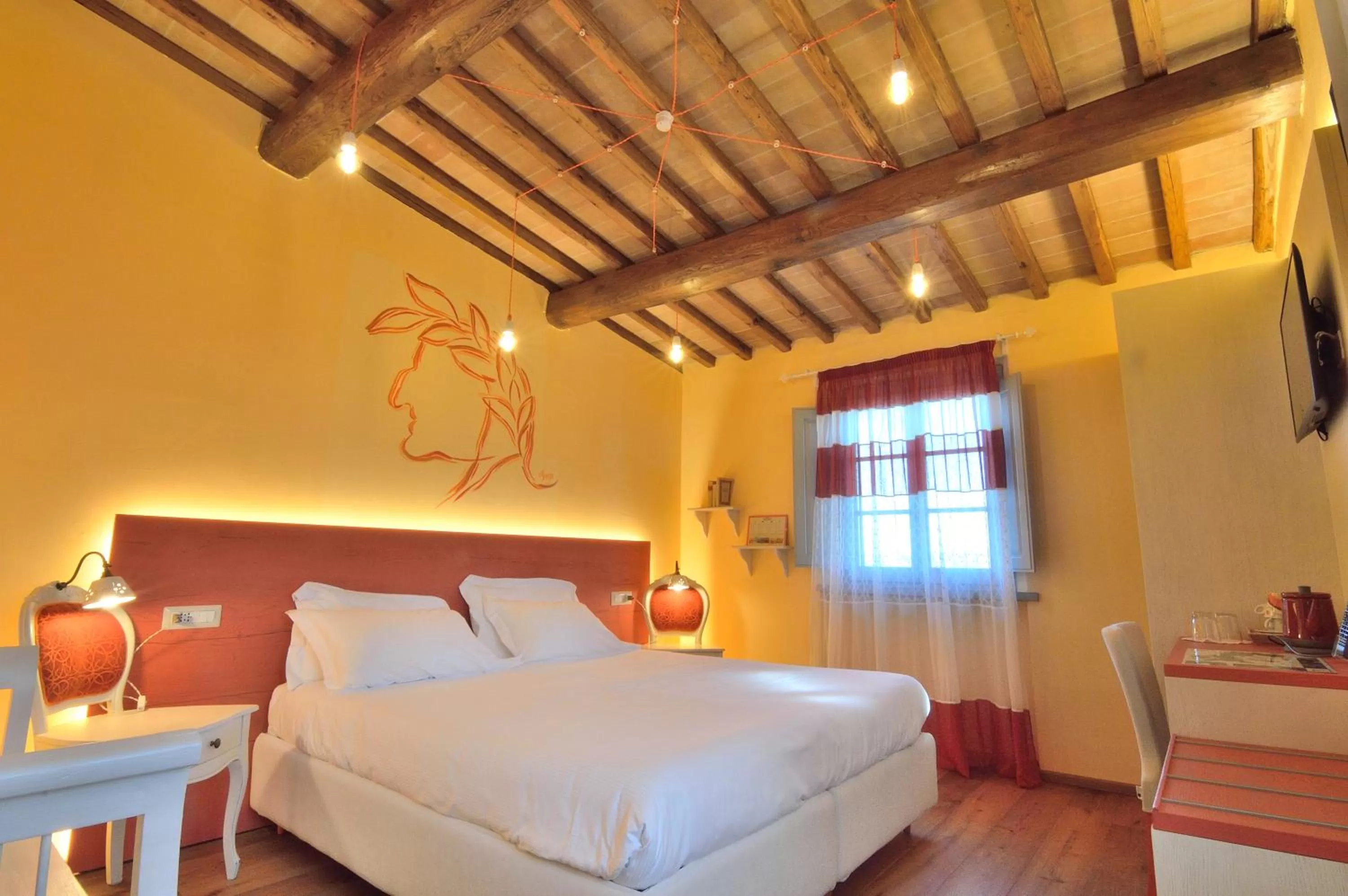 Bedroom, Bed in Podere Benintendi