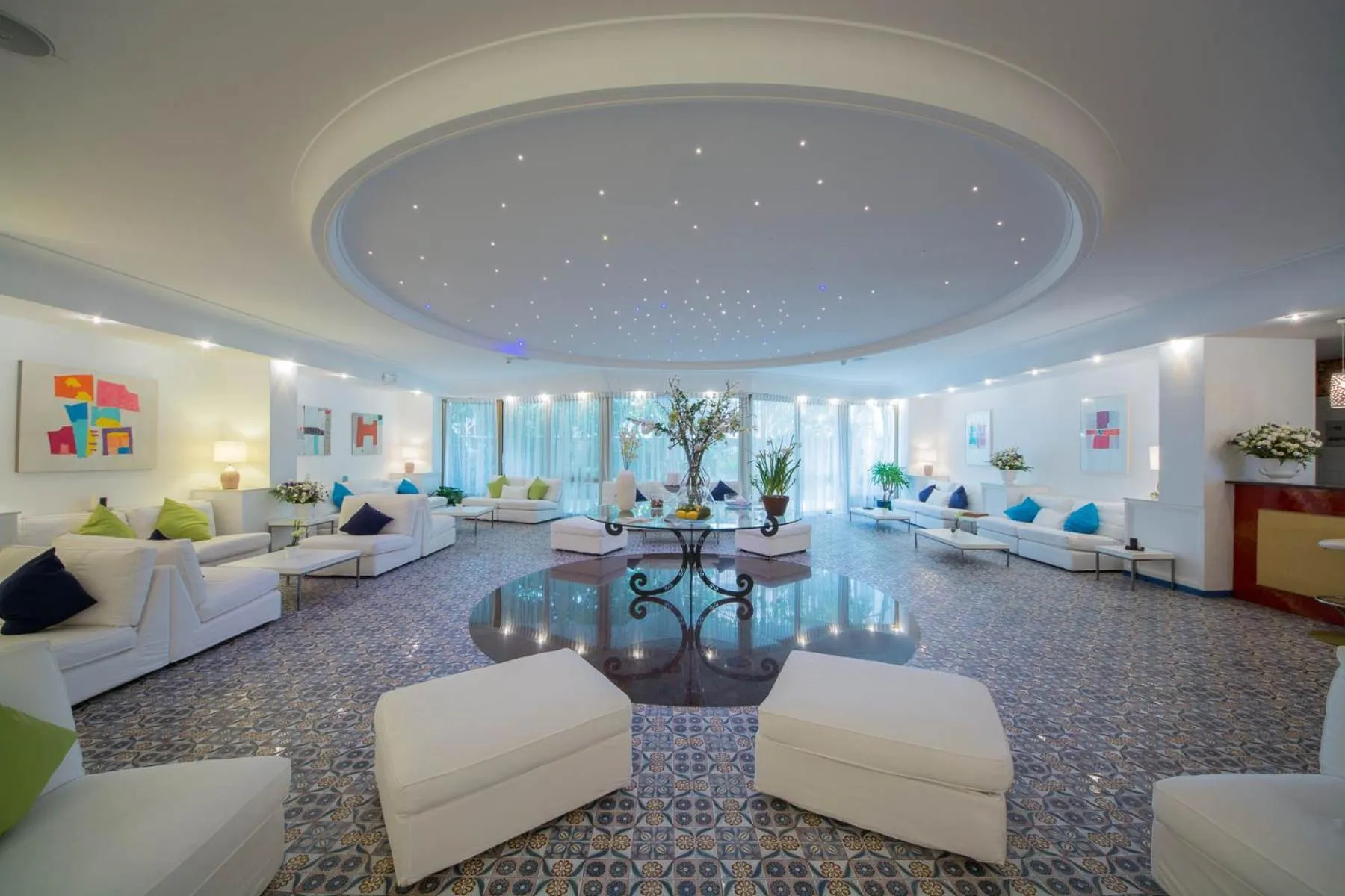 Lobby or reception in Hotel Panorama