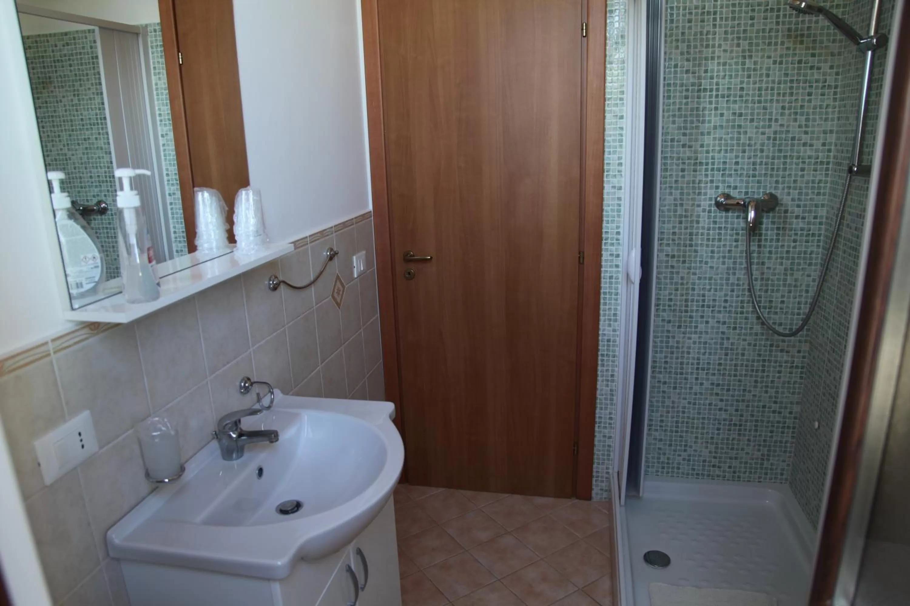 Bathroom in Appartamenti Anzà