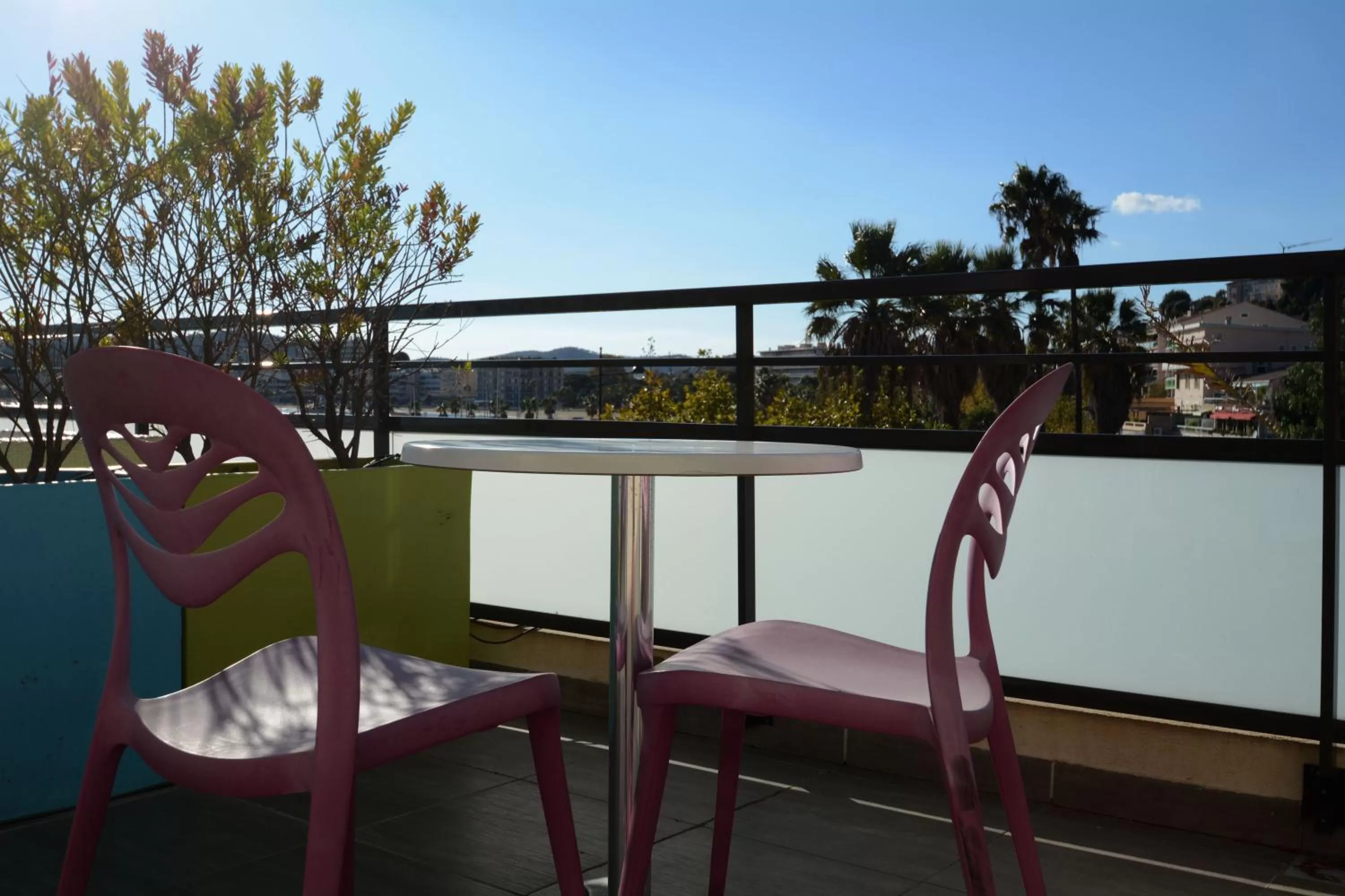 Balcony/Terrace in Hôtel Baptistin