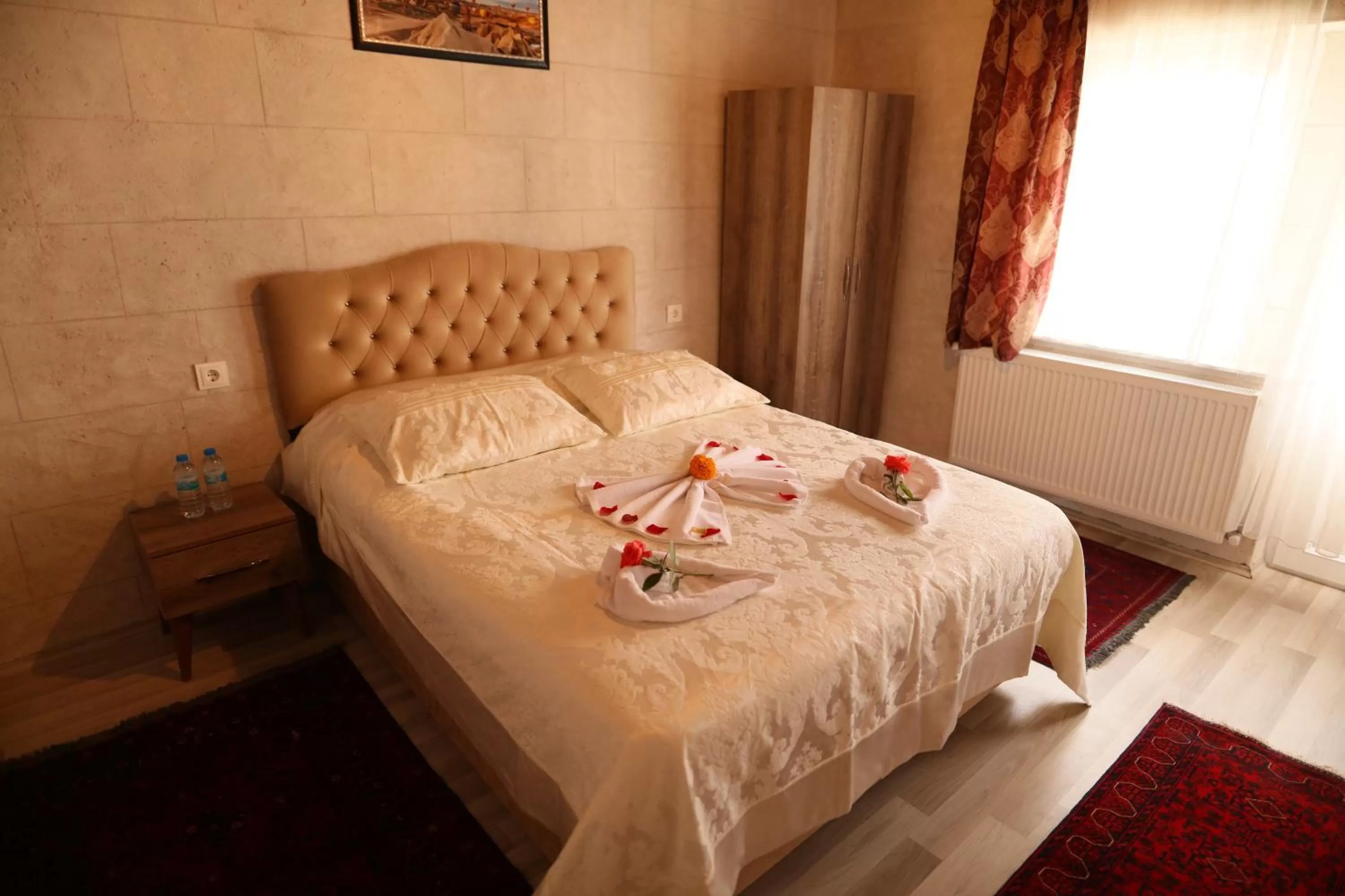 Bed in Epoch Stone House