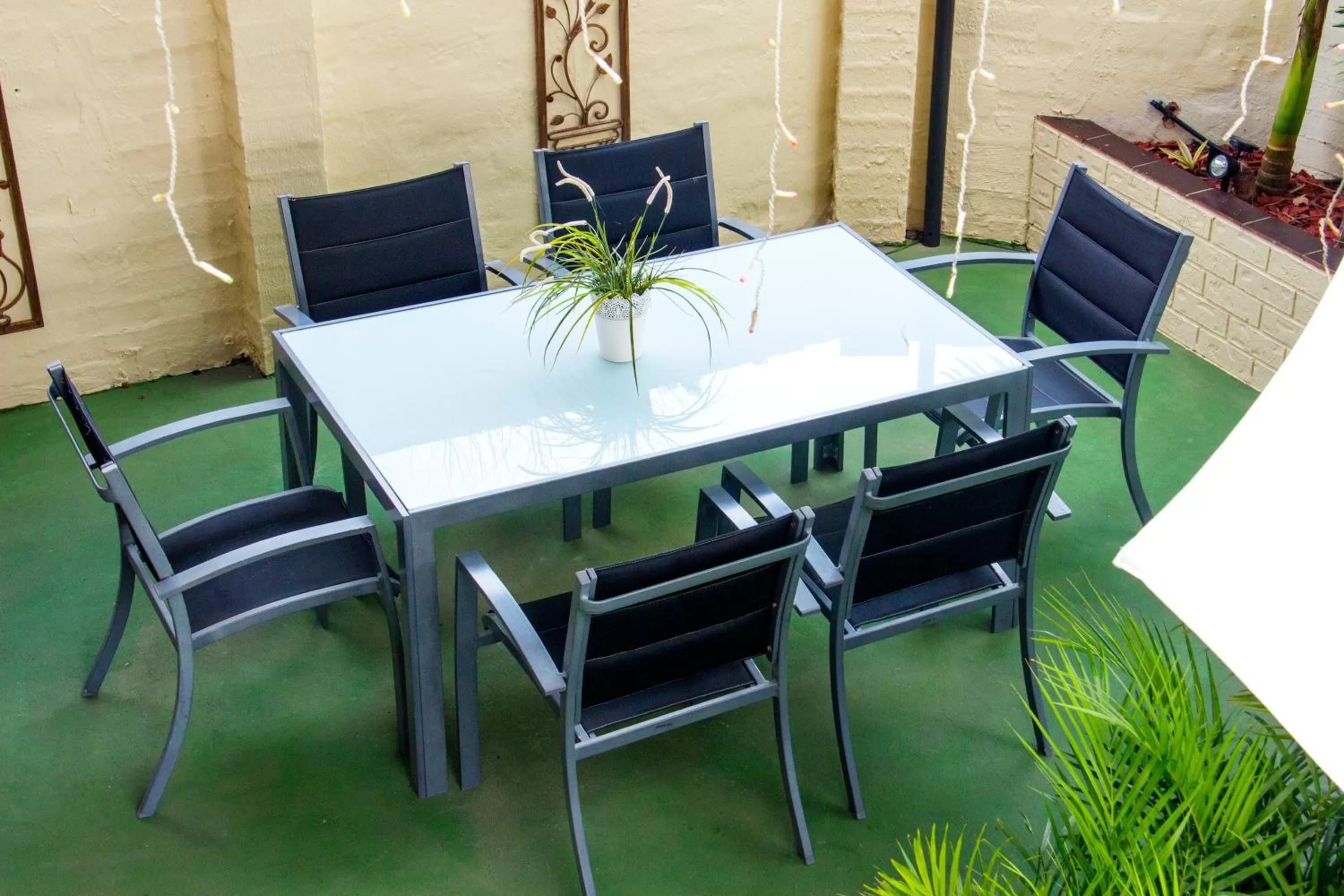 Patio in Crescent Motel Taree