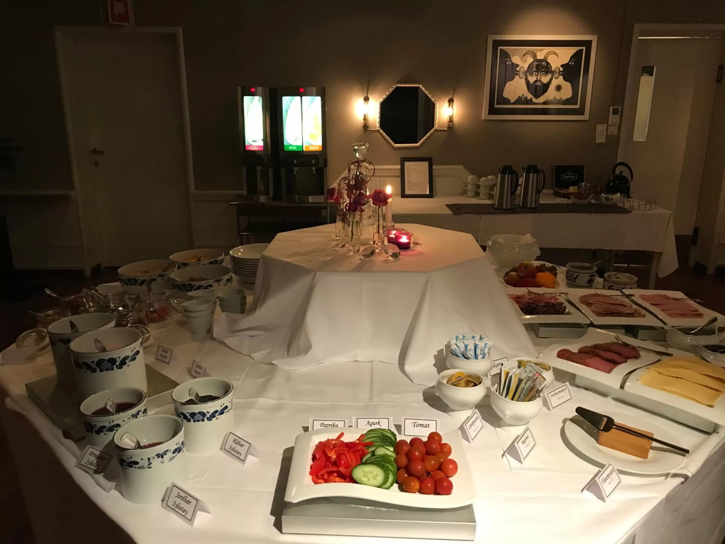 Food close-up in Øren Hotel