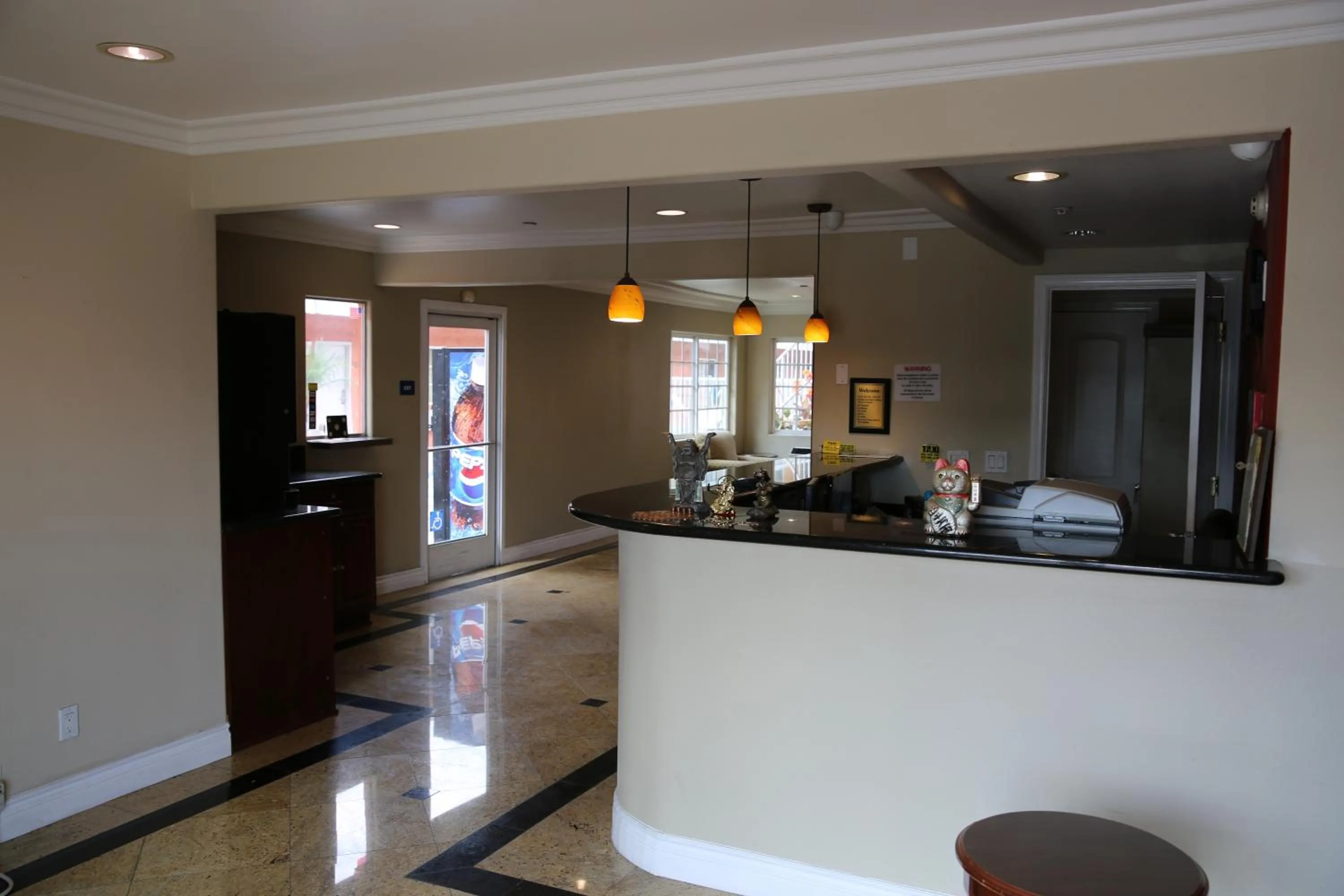 Lobby or reception in Chateau Inn & Suites