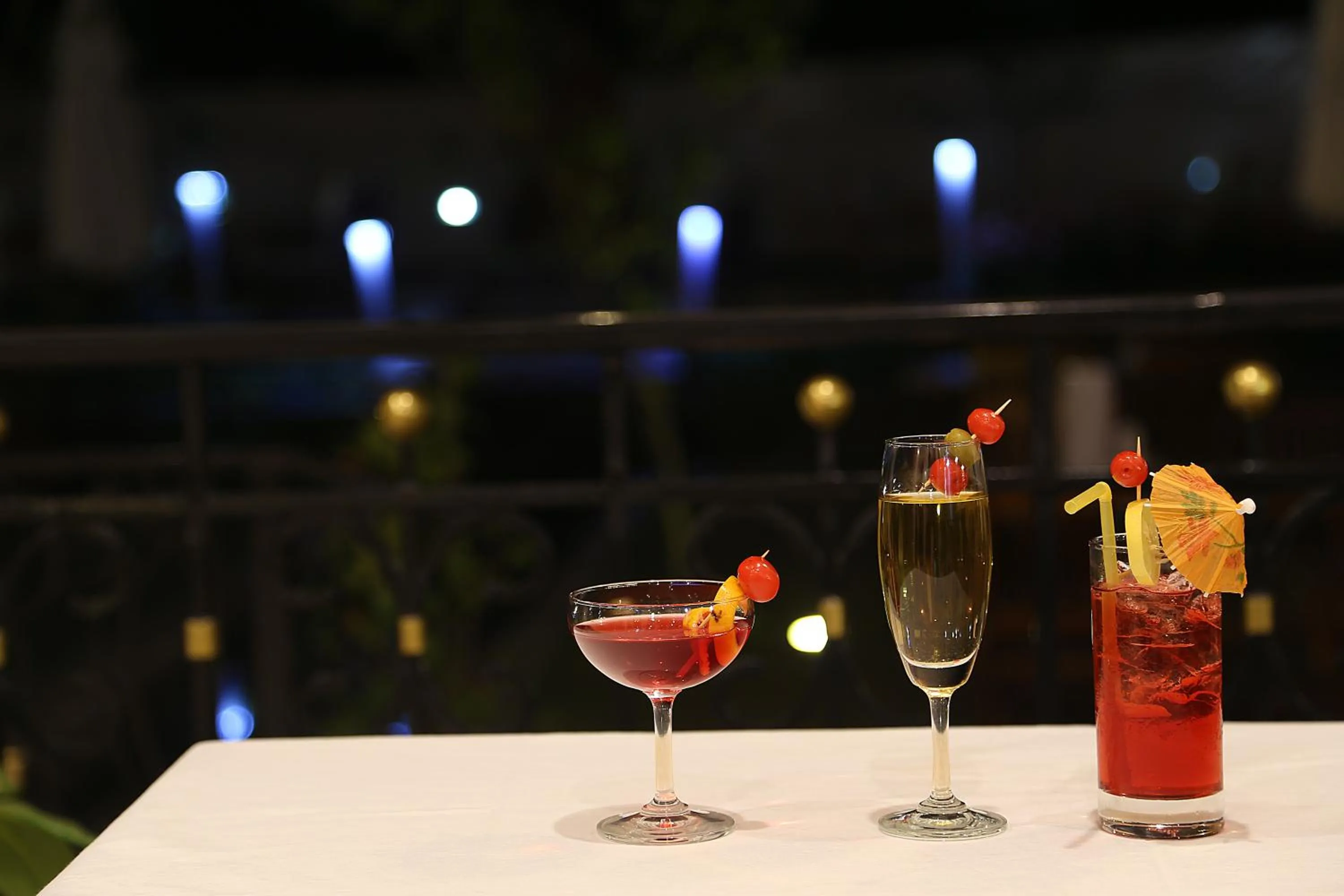 Alcoholic drinks in Hotel Harmika