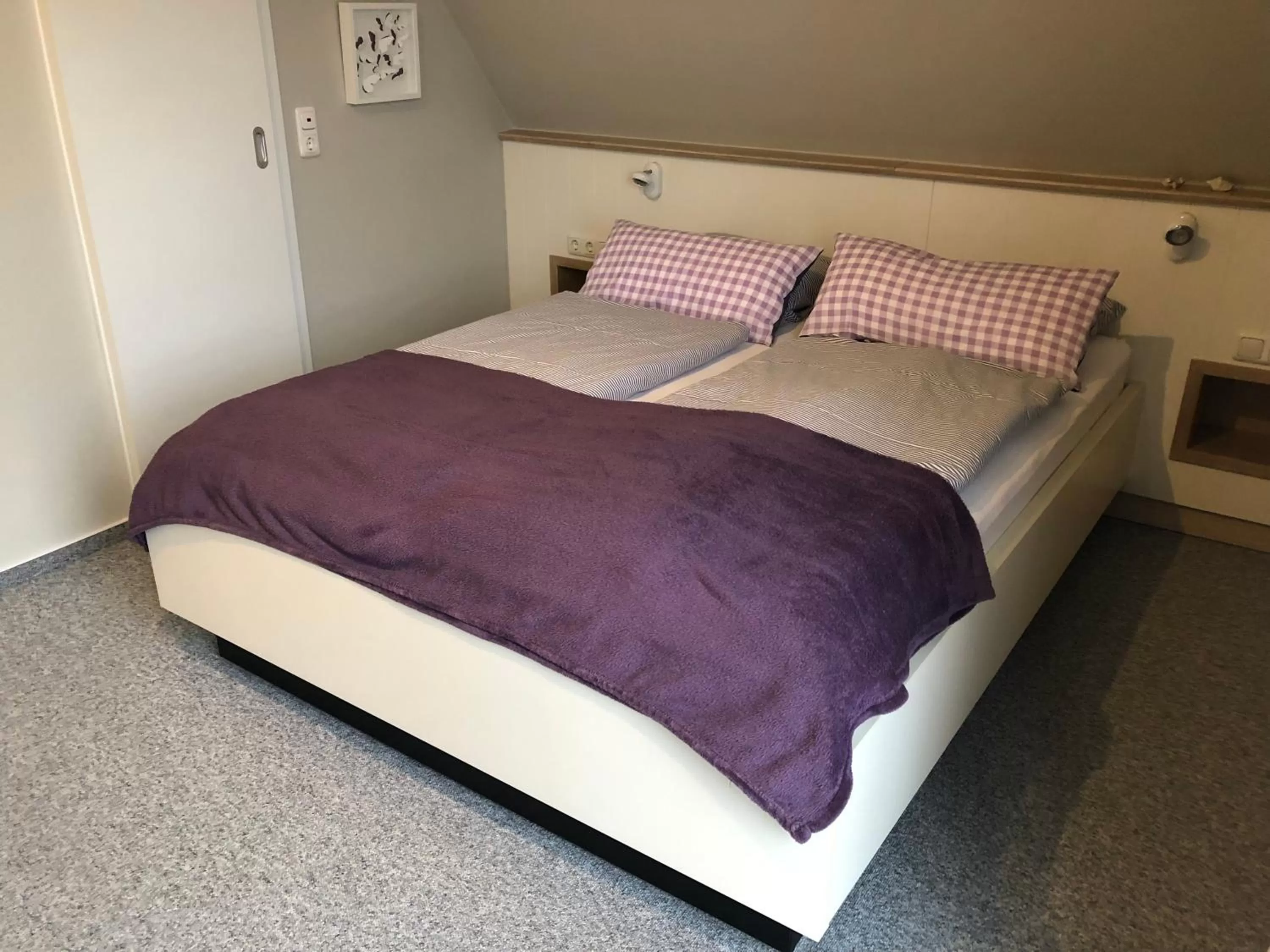 Bed in Hotel garni Seeluft Büsum