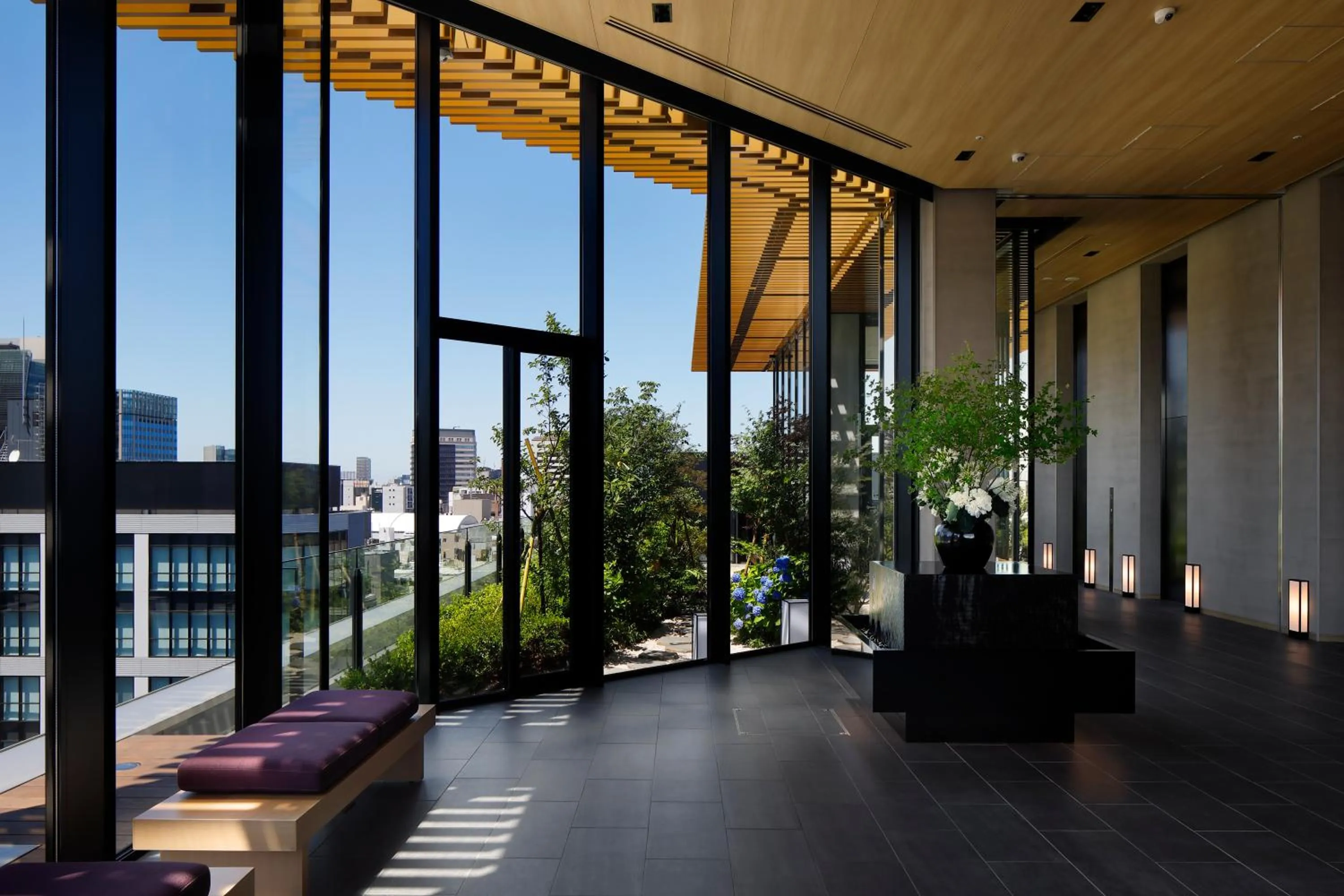 Lobby or reception in Hotel Yaenomidori Tokyo