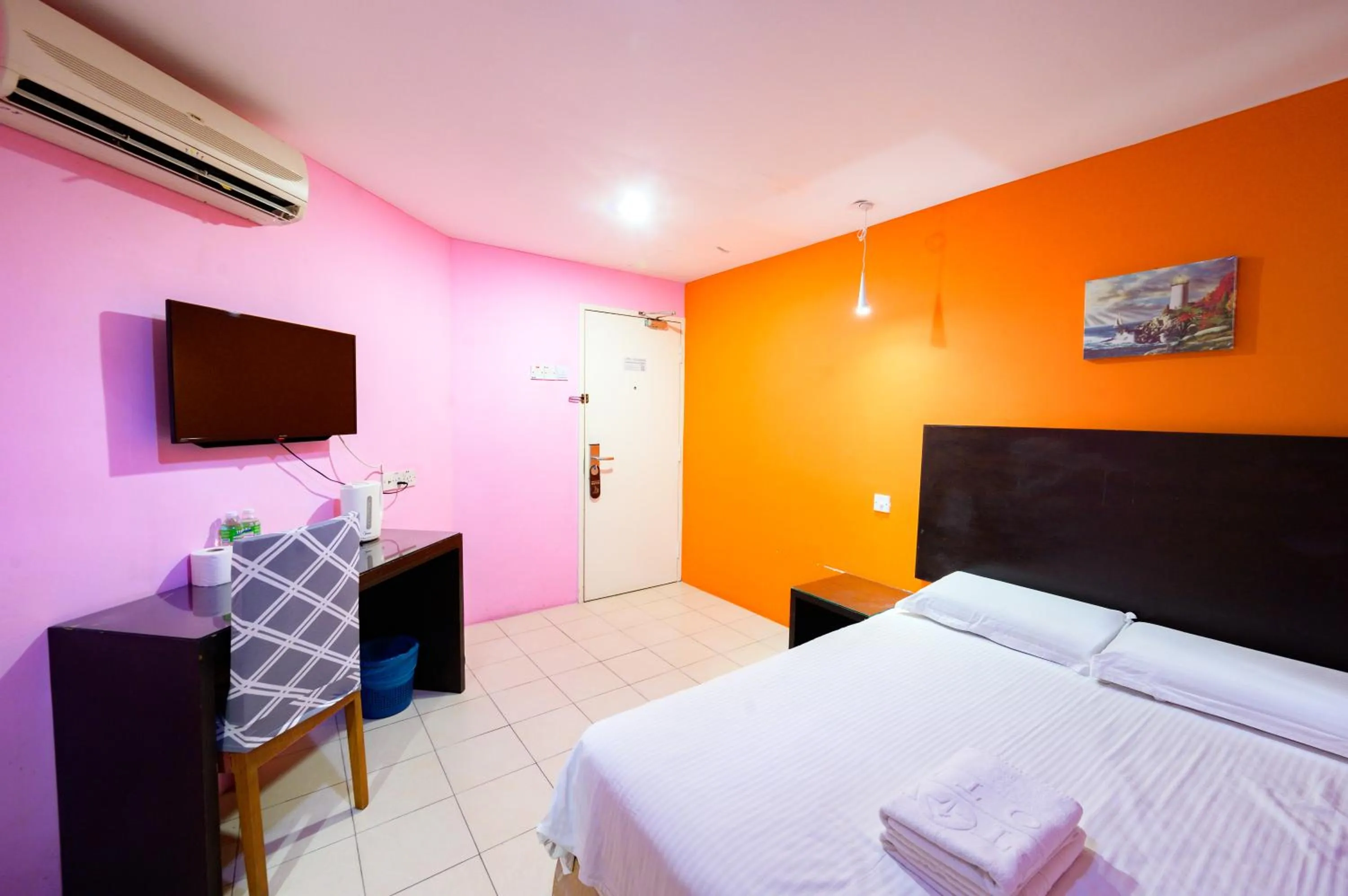 Bed in Uptown Hotel Kajang