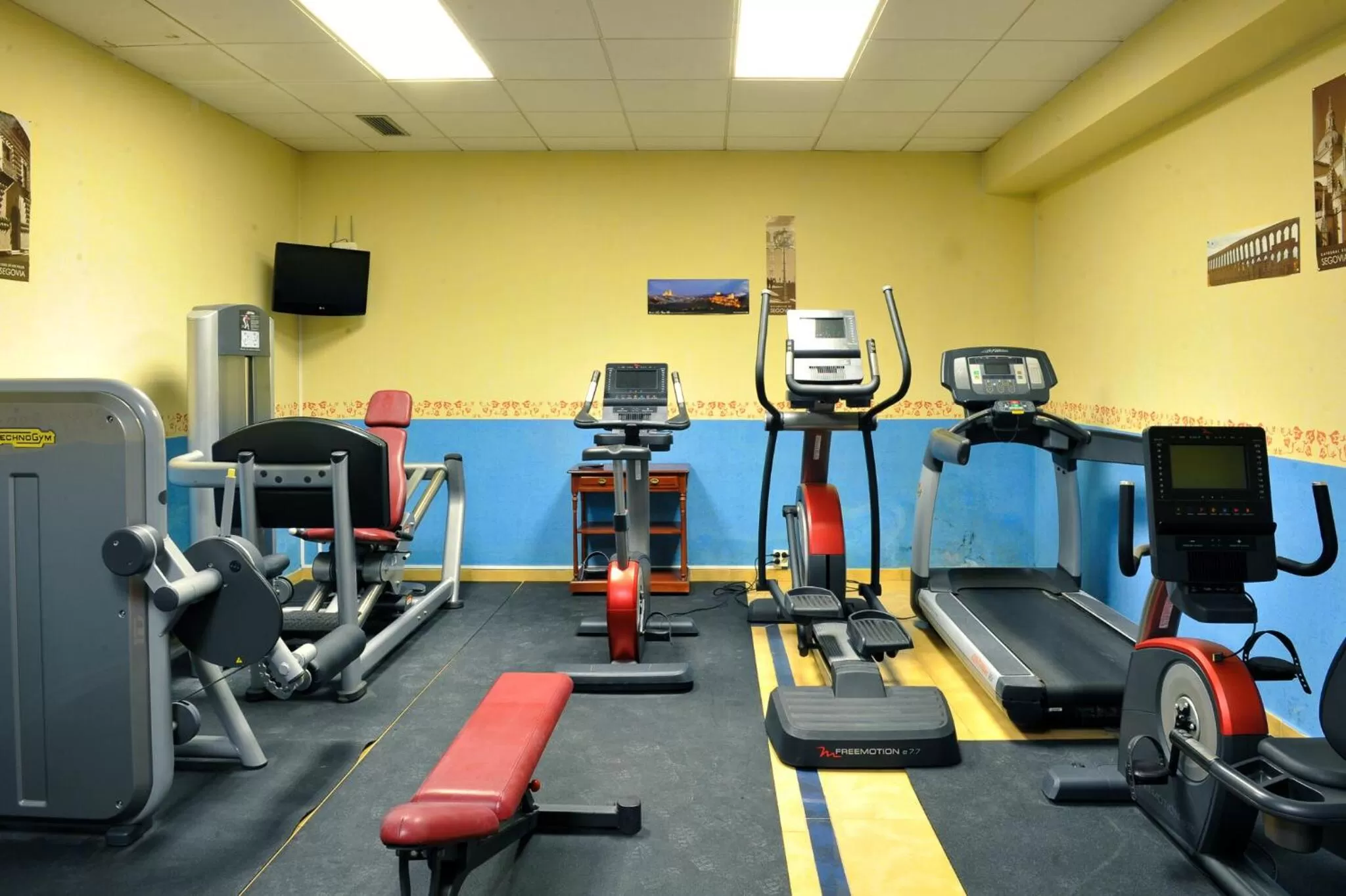 Fitness centre/facilities in Hotel Corregidor