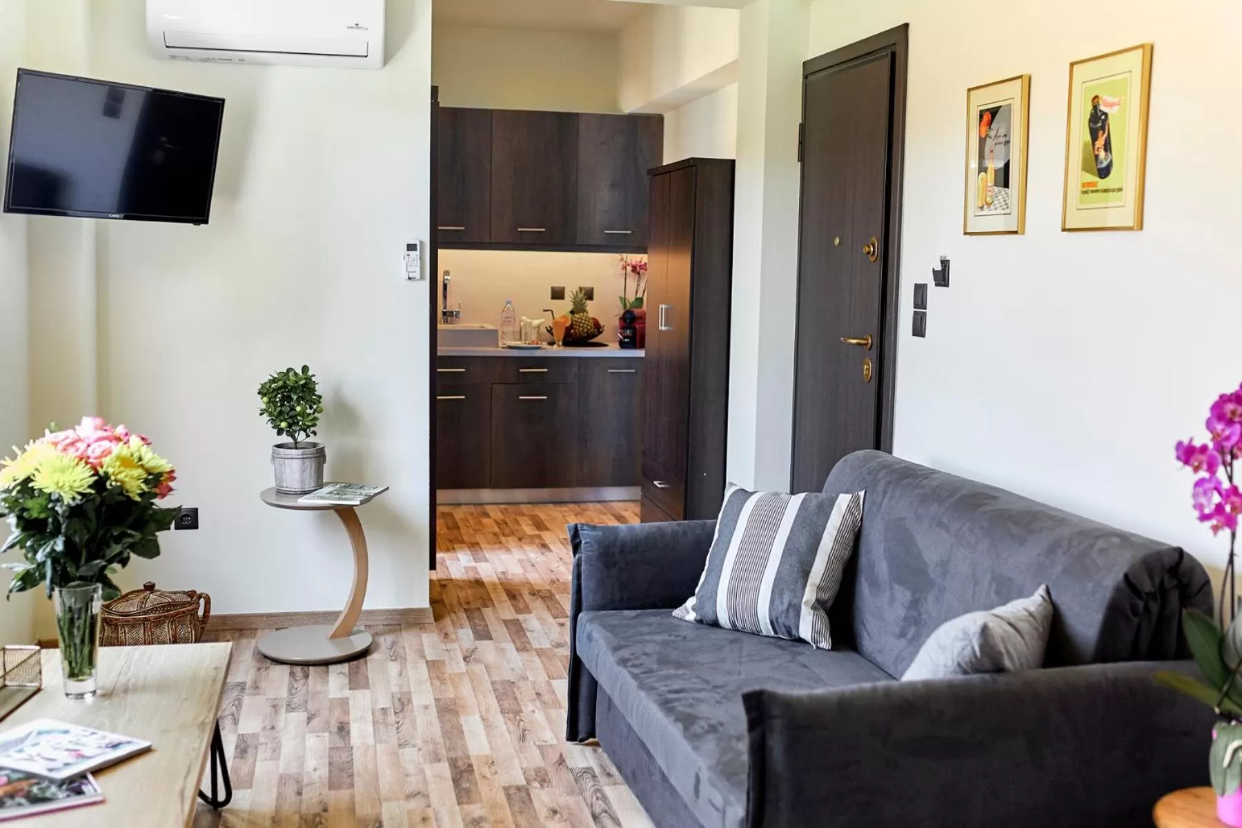 TV and multimedia in The Athens Version Luxury Suites