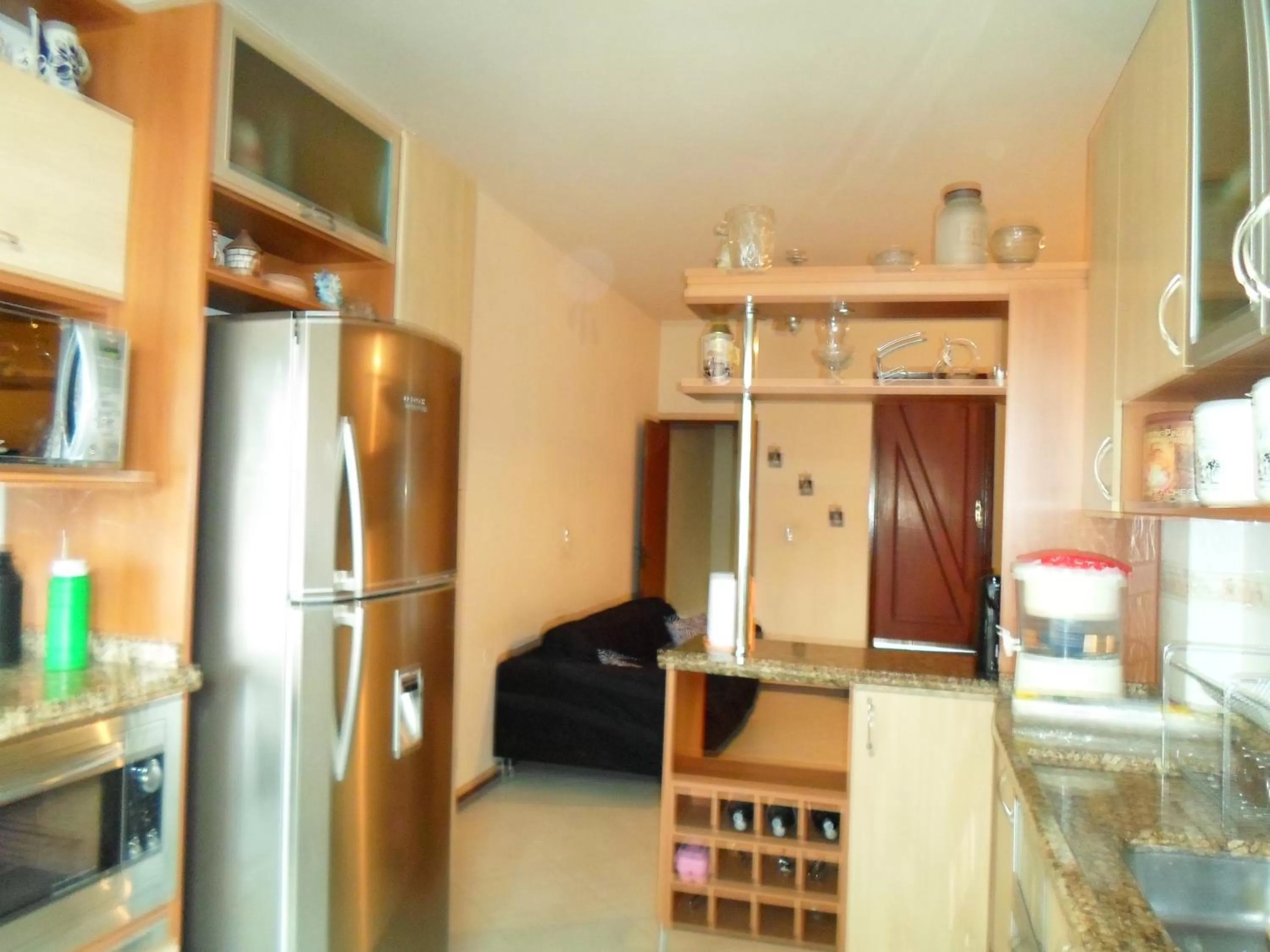 Kitchen or kitchenette in Assel Pousada Botanico