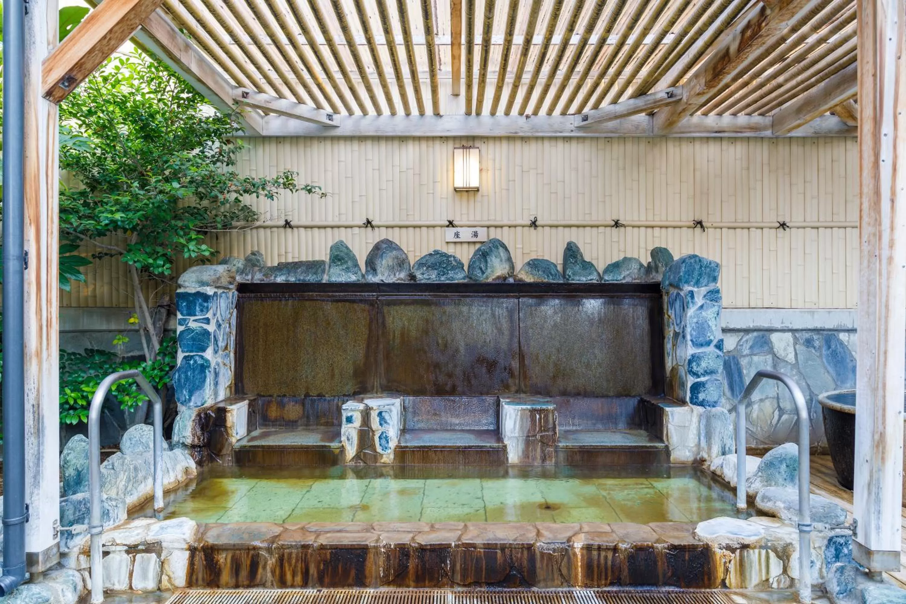 Hot Spring Bath in Route Inn Grantia Hanyu Spa Resort