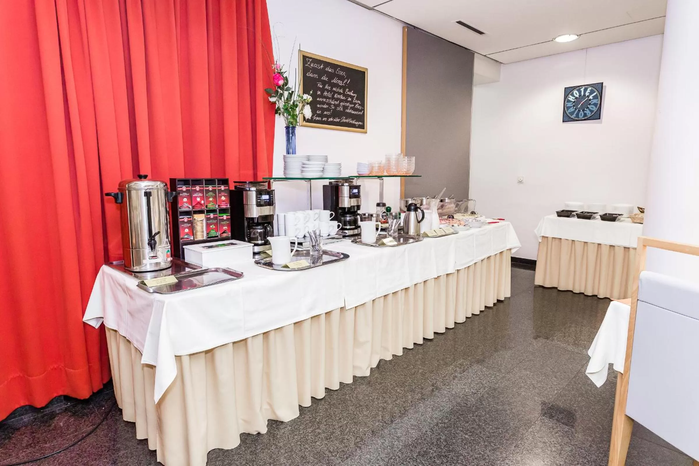 Buffet breakfast in Hotel Korotan