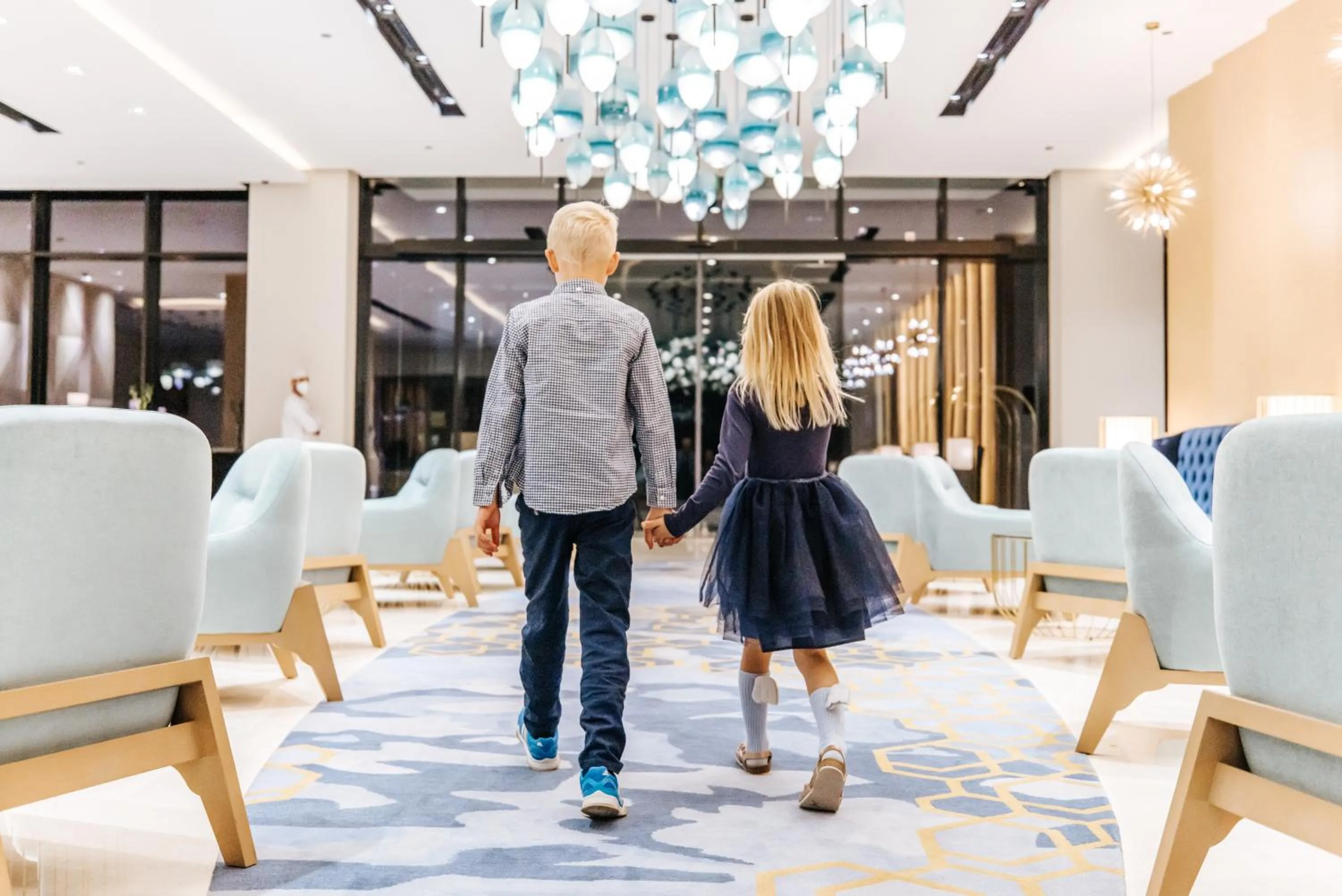 Lobby or reception in Maani Muscat Hotel & Apartments