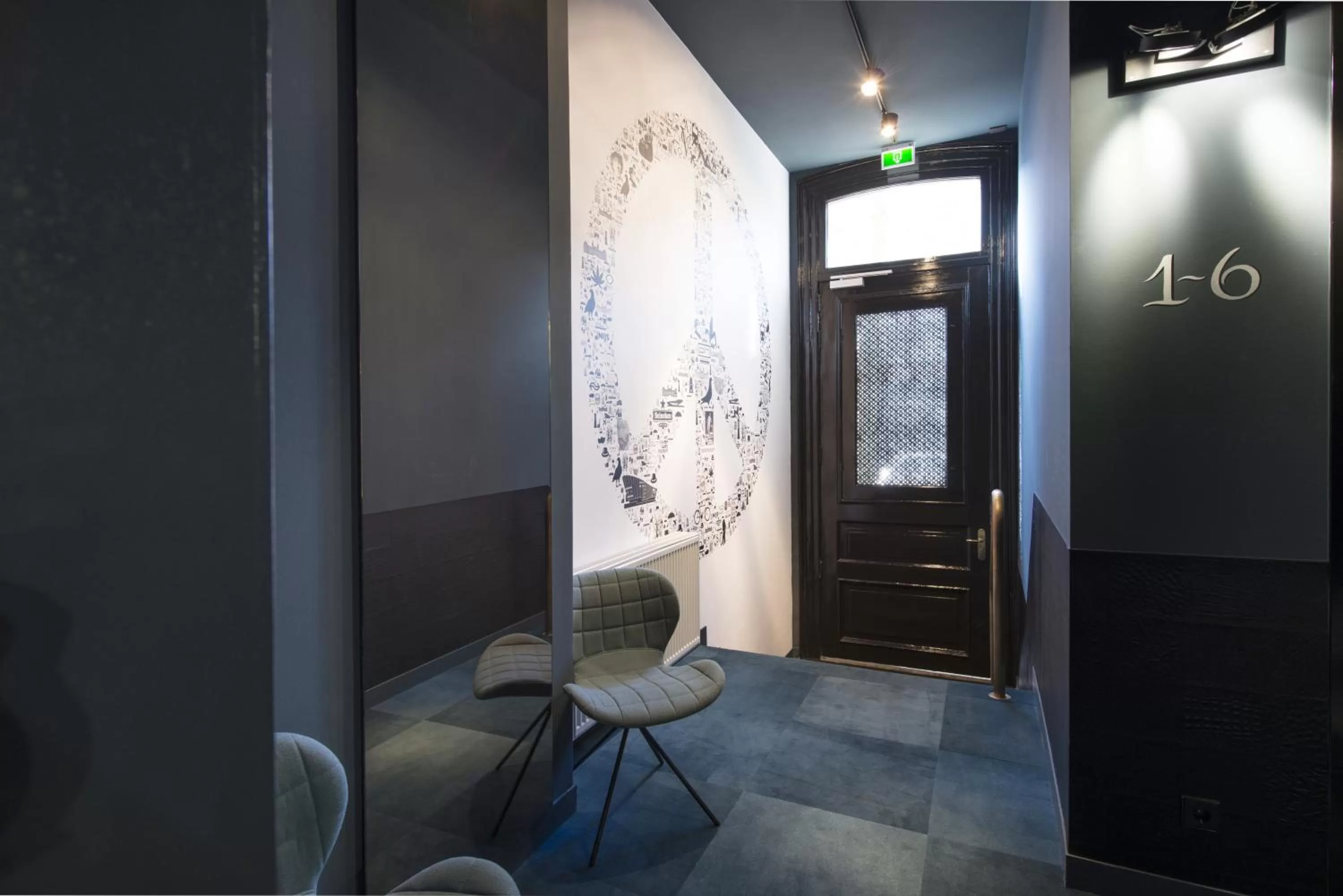 Facade/entrance in Boutique Hotel Oosteinde