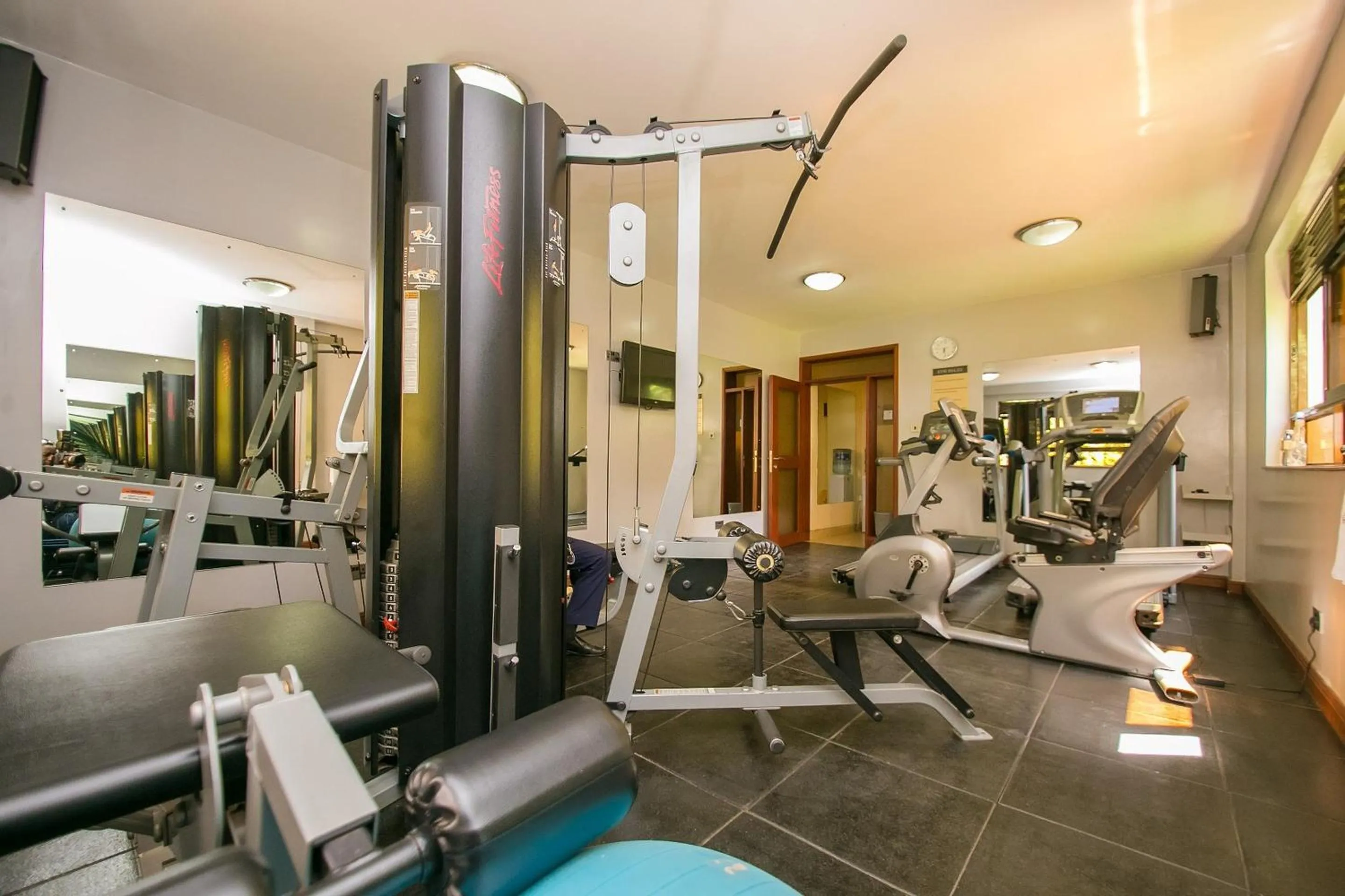 Fitness centre/facilities in Waridi Paradise Hotel and Suites