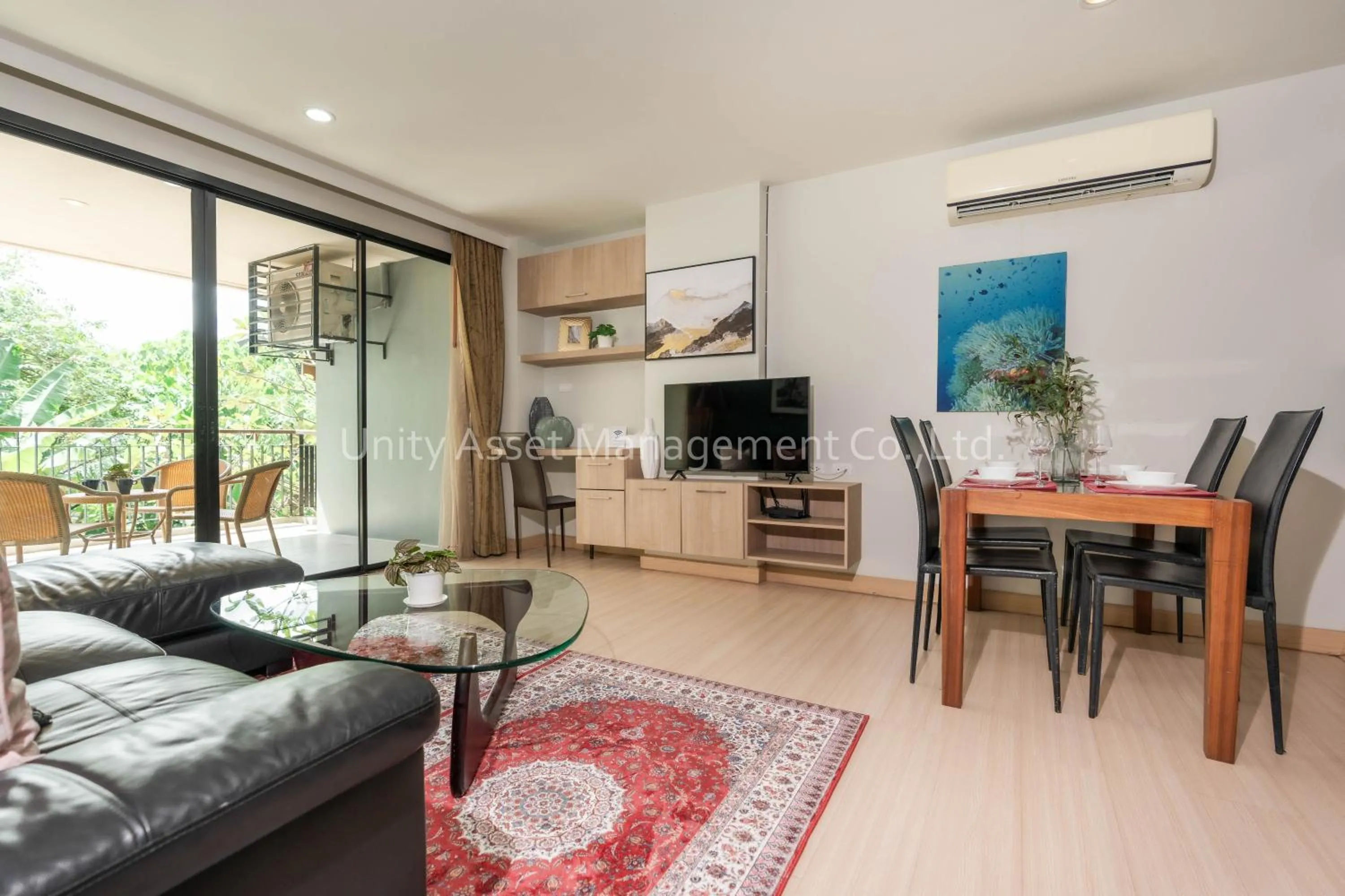 Living room in The Unity and The Bliss Patong Residence