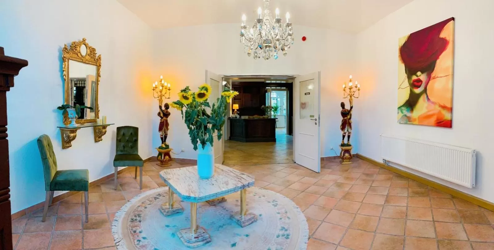 Lobby or reception in Hotel zur Köppe