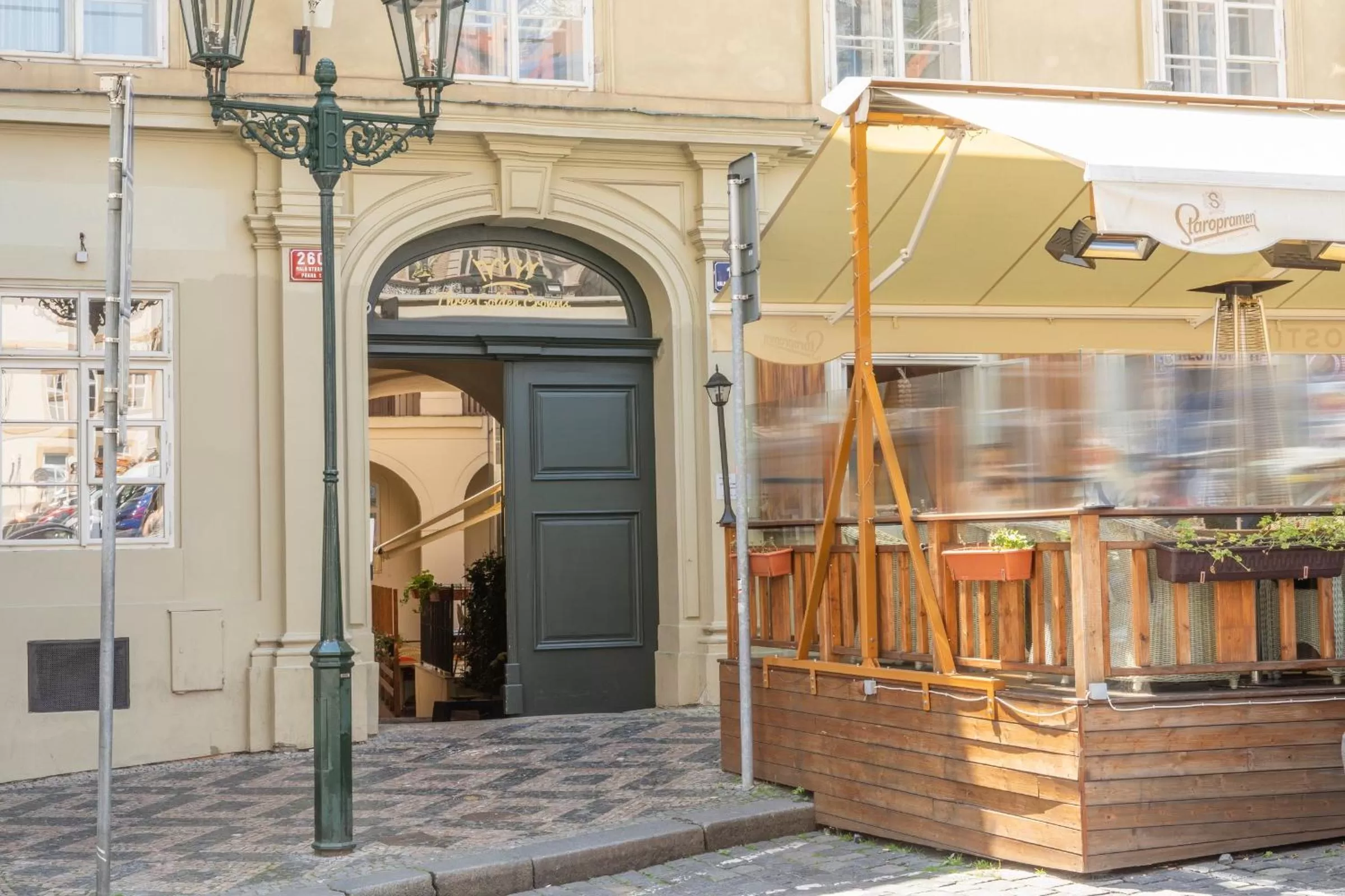 Property building in Three Golden Crowns Apartments