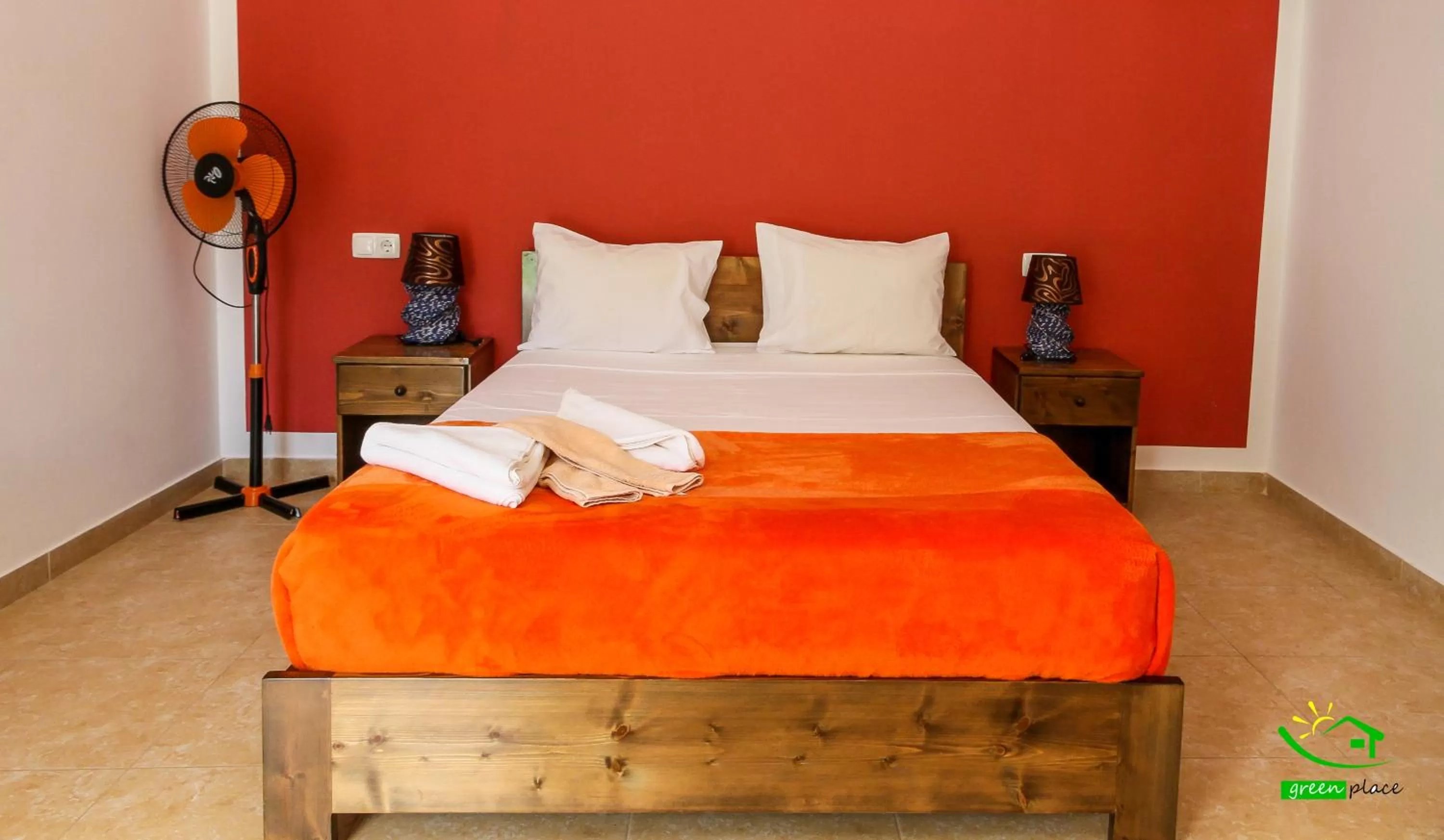 Bed in Pousada Green Place