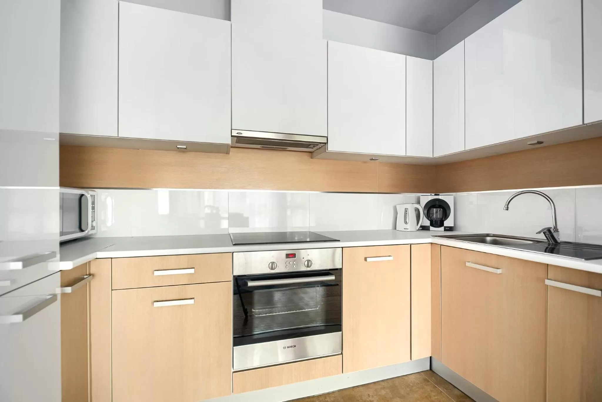 Coffee/tea facilities, Kitchen/Kitchenette in Dune Resort Mielno - A