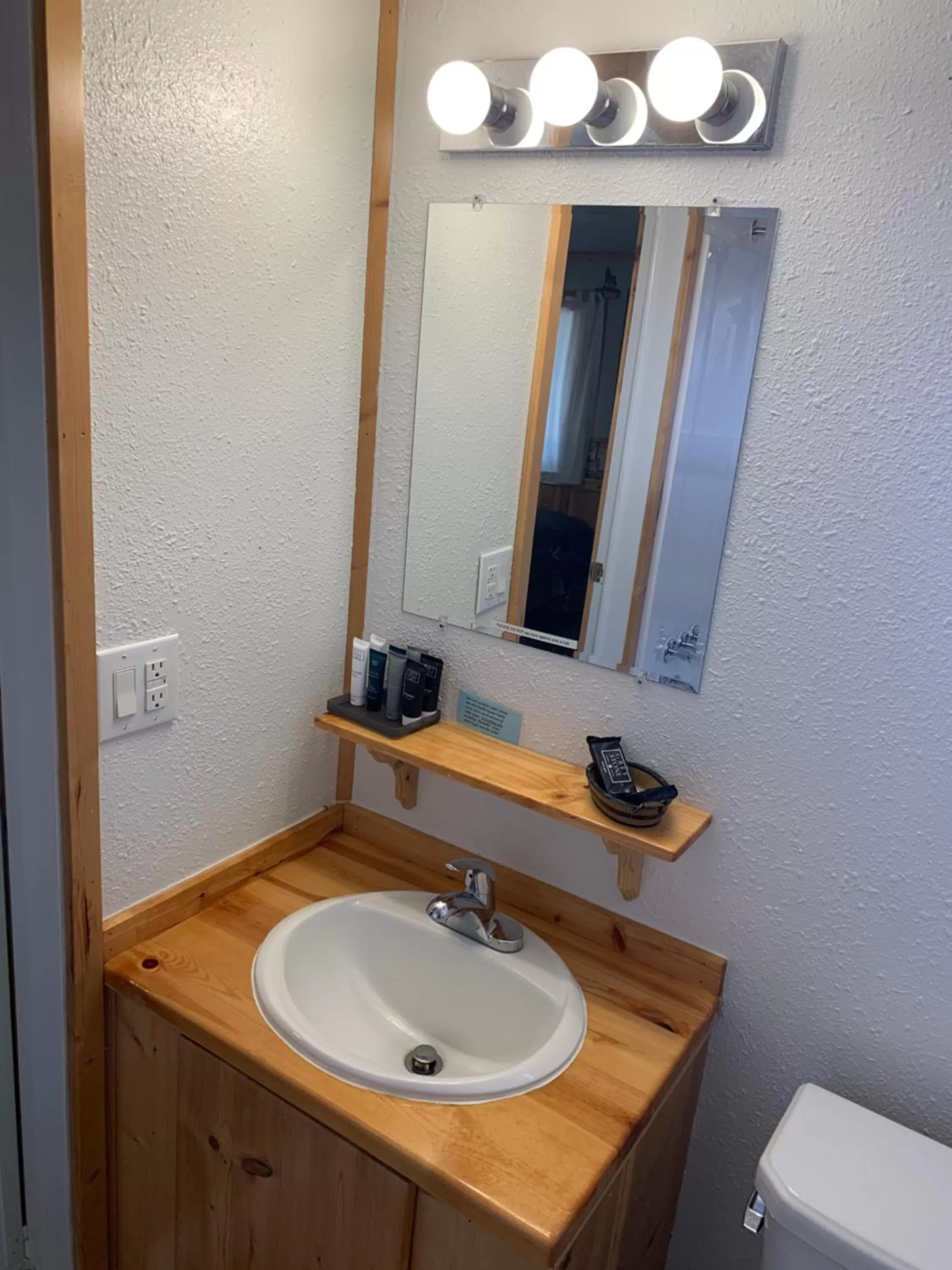 Bathroom in Glacier Haven Inn