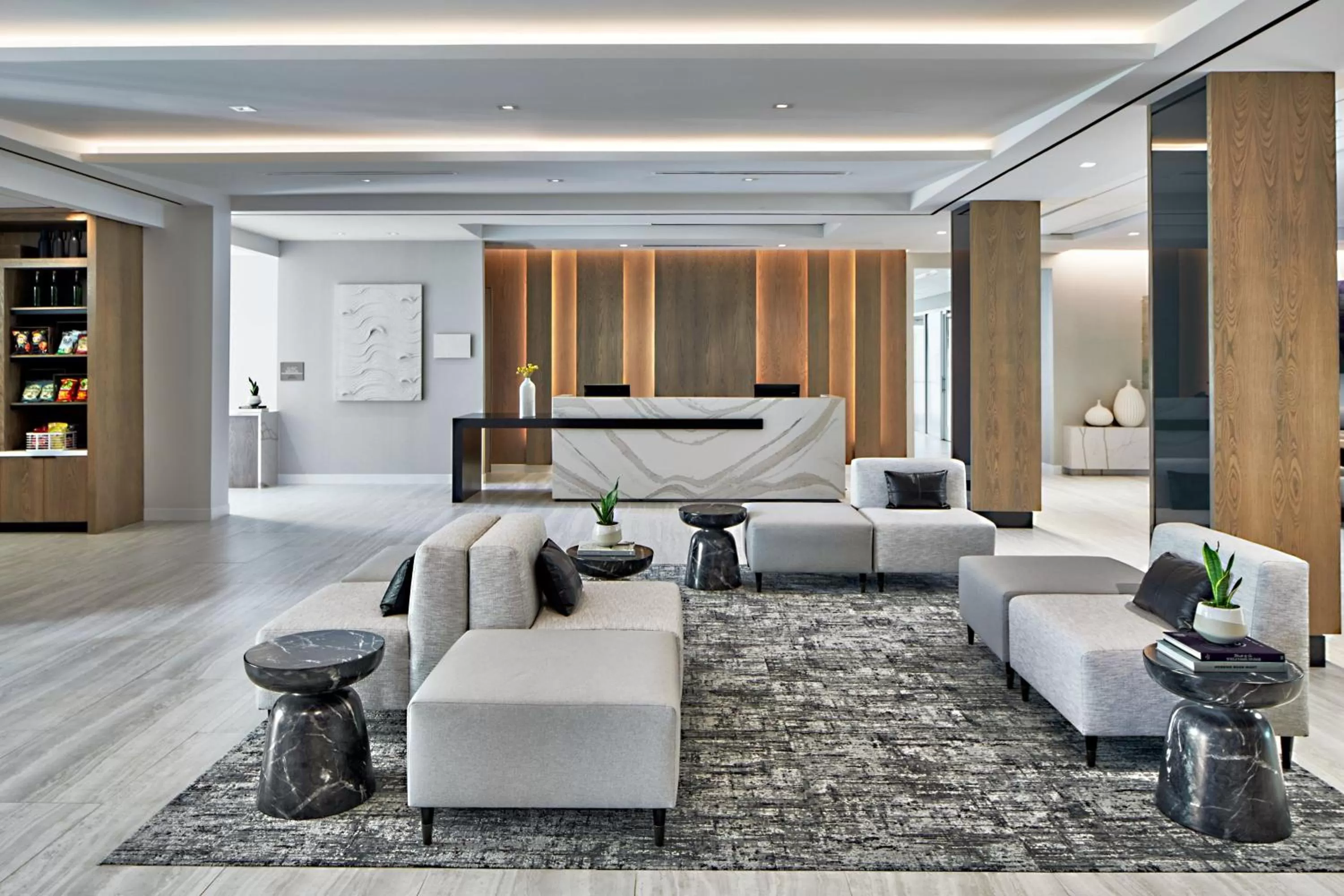 Lobby or reception in AC Hotel by Marriott Orlando Lake Buena Vista