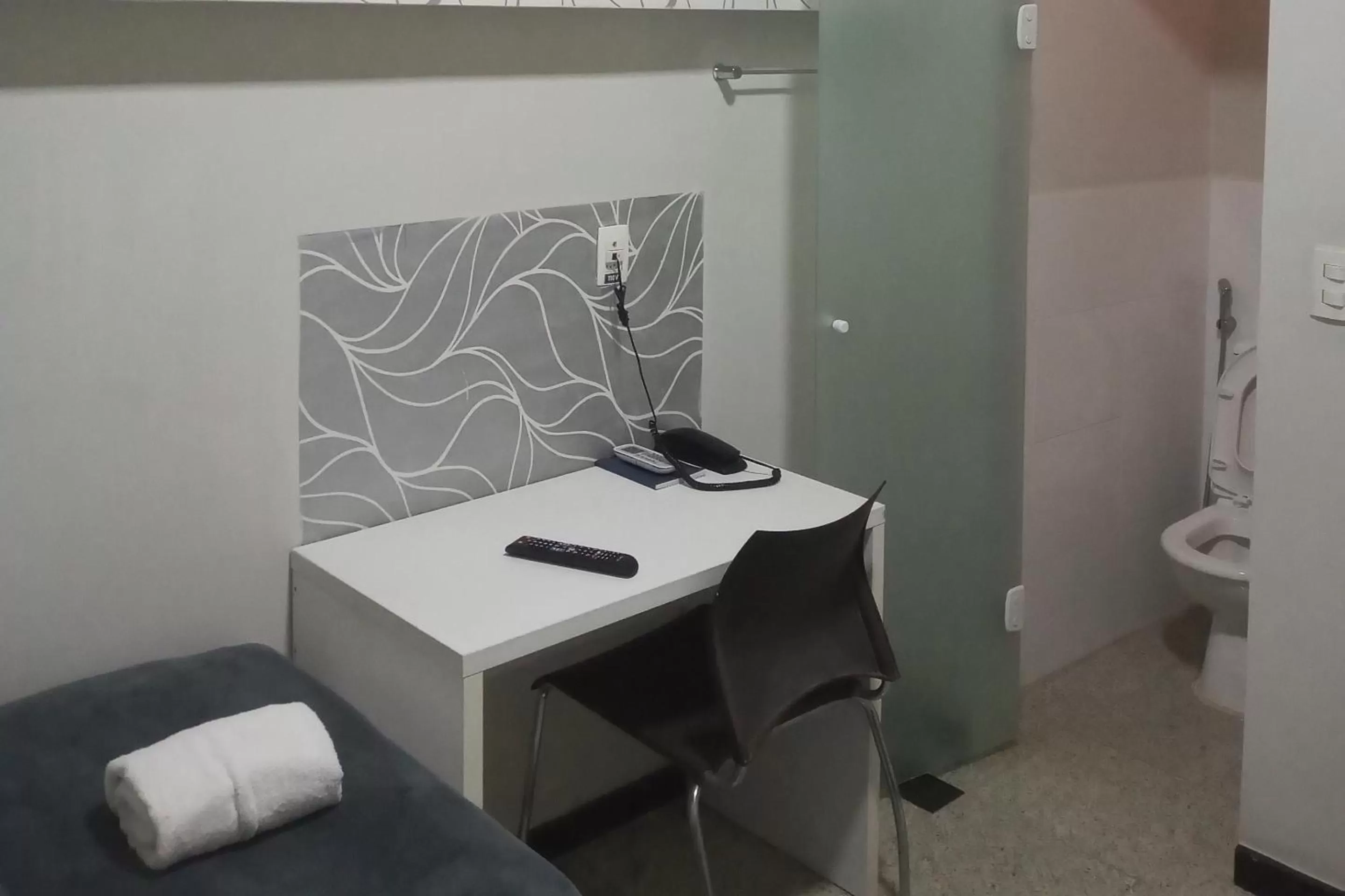 Bedroom in Compacto Hotel Alphaville Campinas