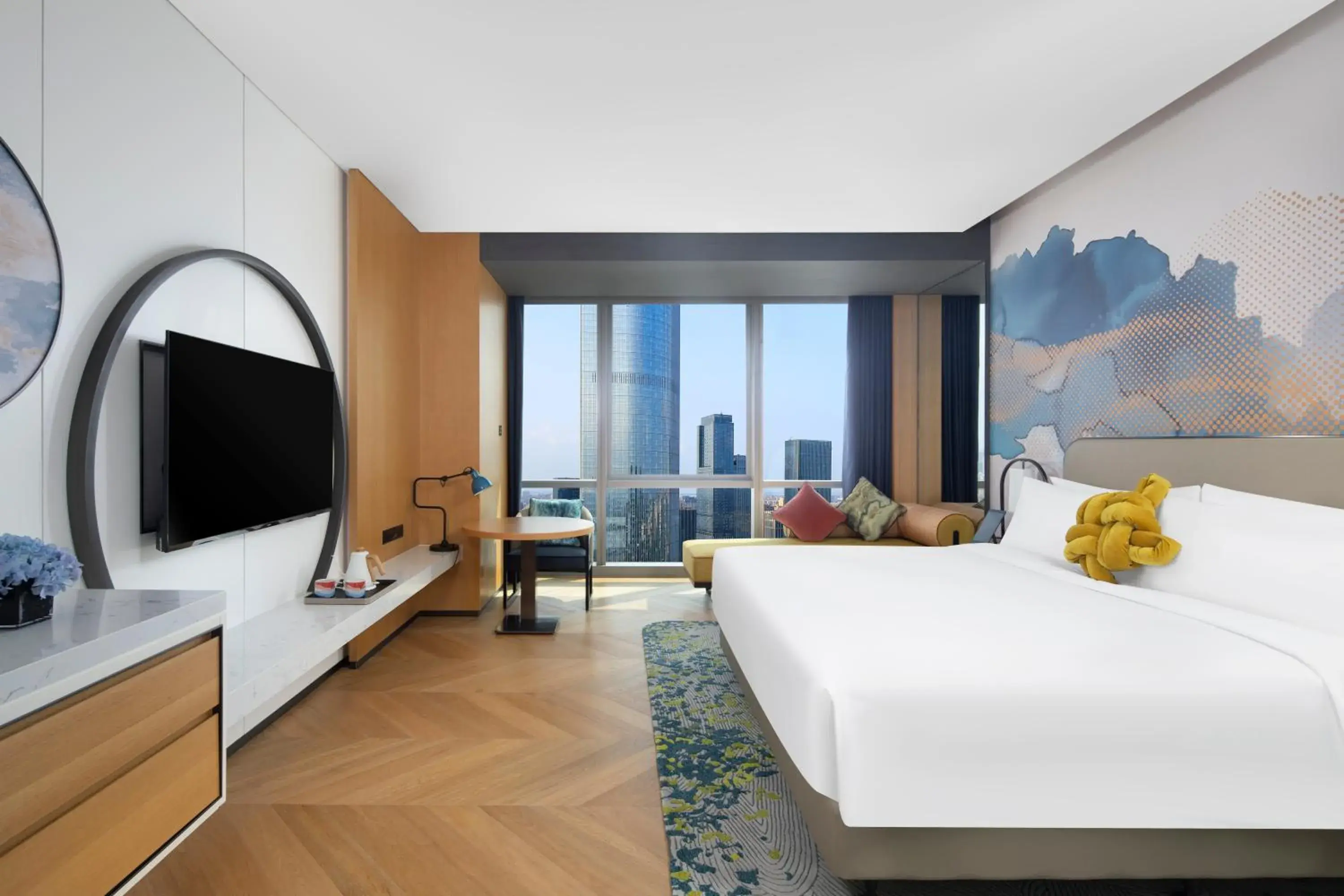 Superior King Room in M Social Hotel Suzhou Superior King Room in M Social Hotel Suzhou