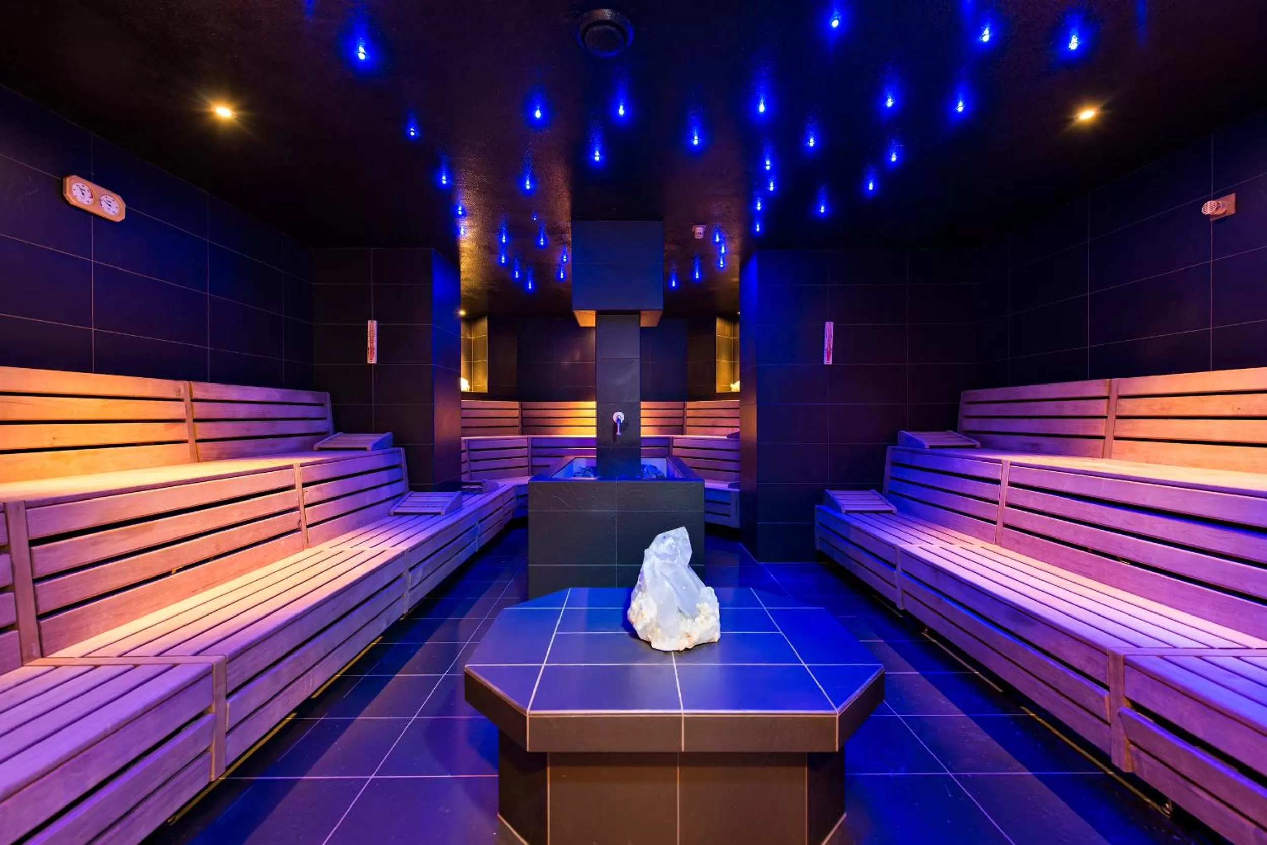 Sauna in Grand Hotel des Bains Kempinski