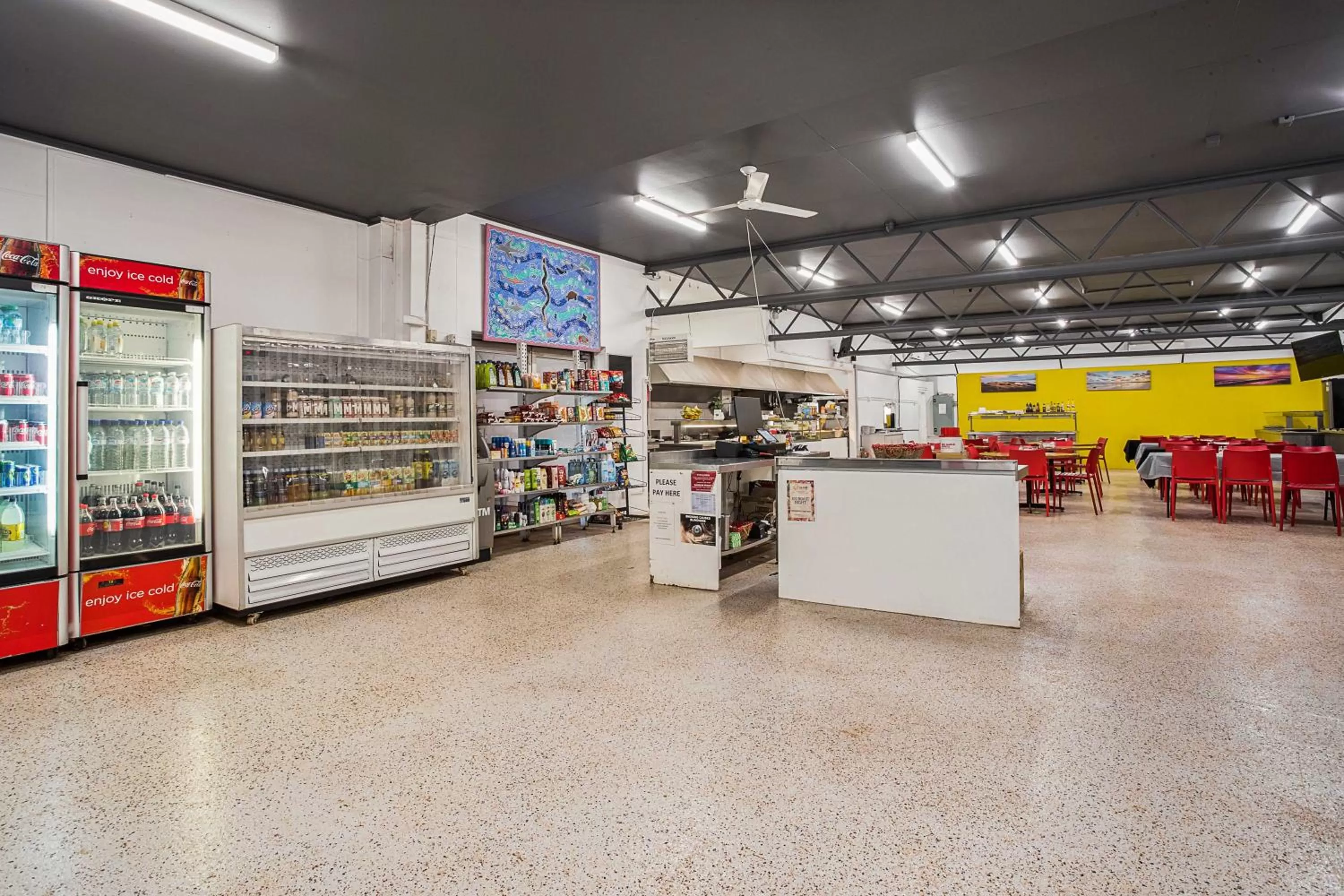 On-site shops in AAOK Karratha Caravan Park